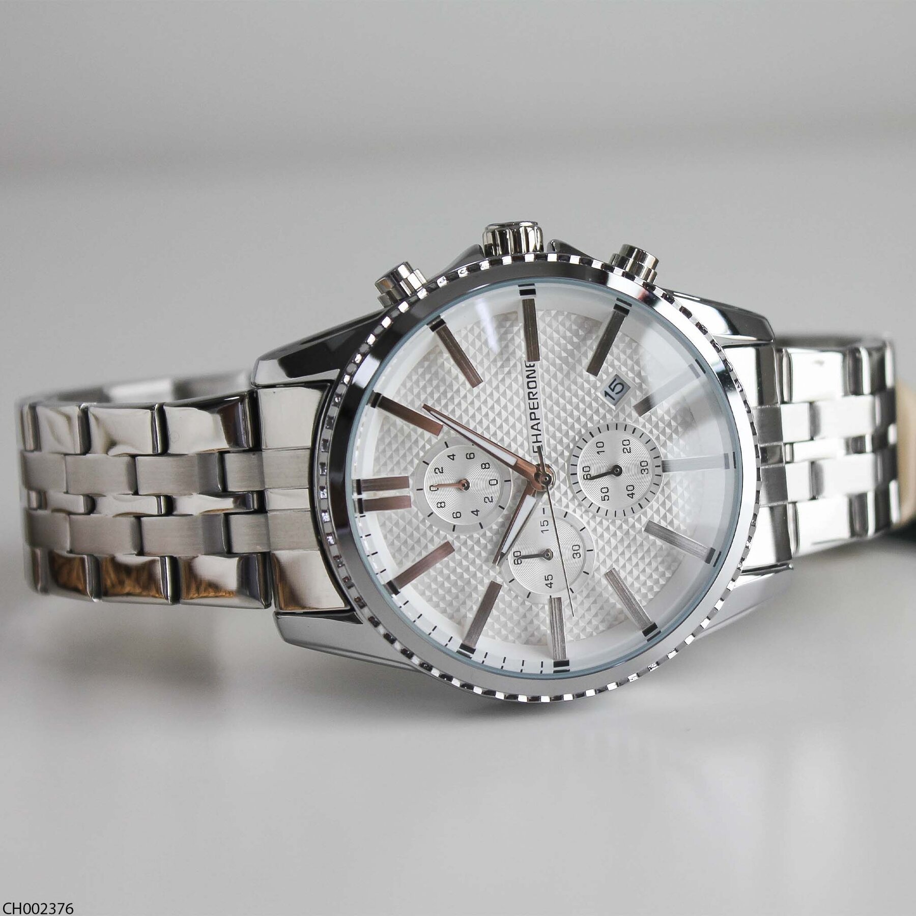 Chaperone CH002376 Steel Strap Men Watch