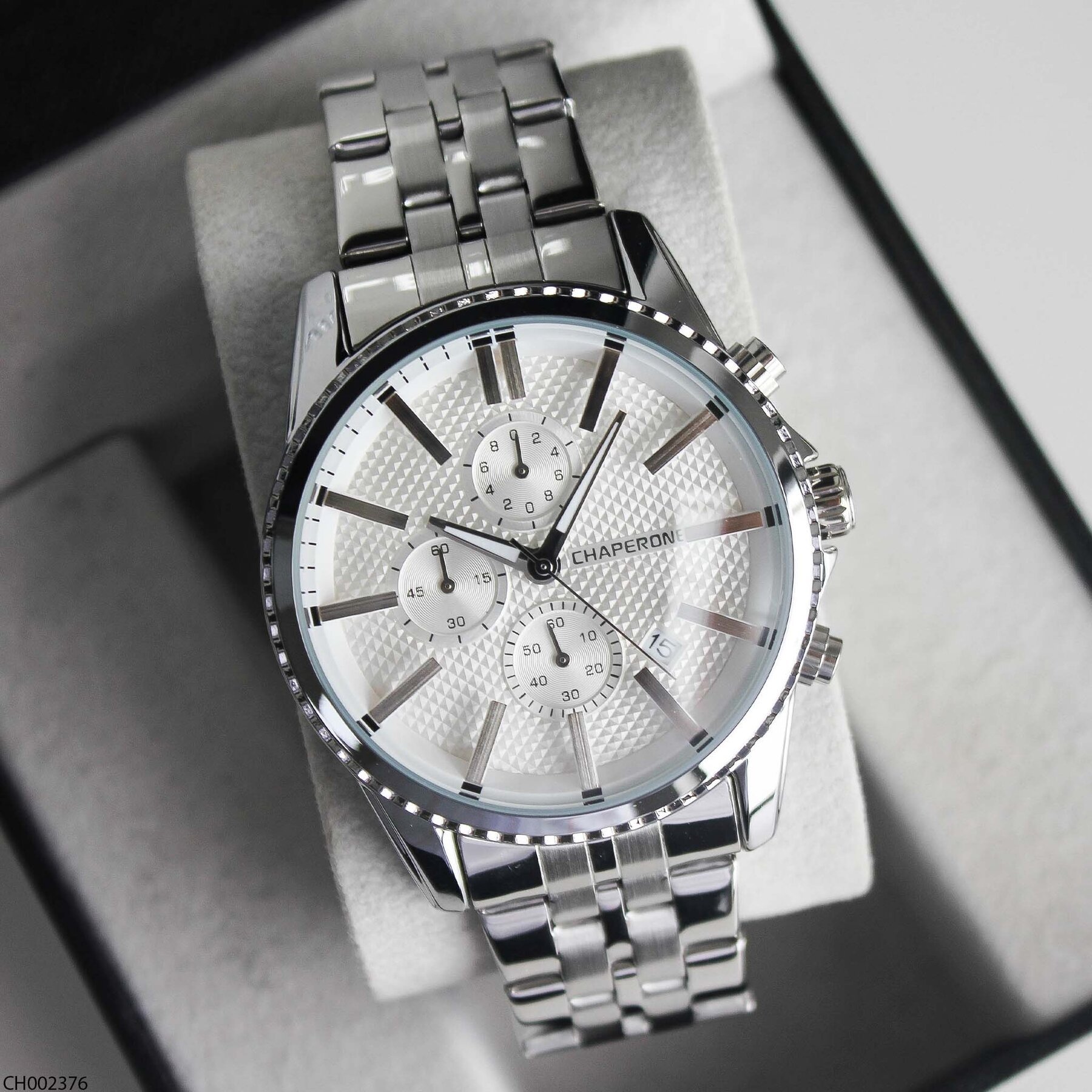 Chaperone CH002376 Steel Strap Men Watch