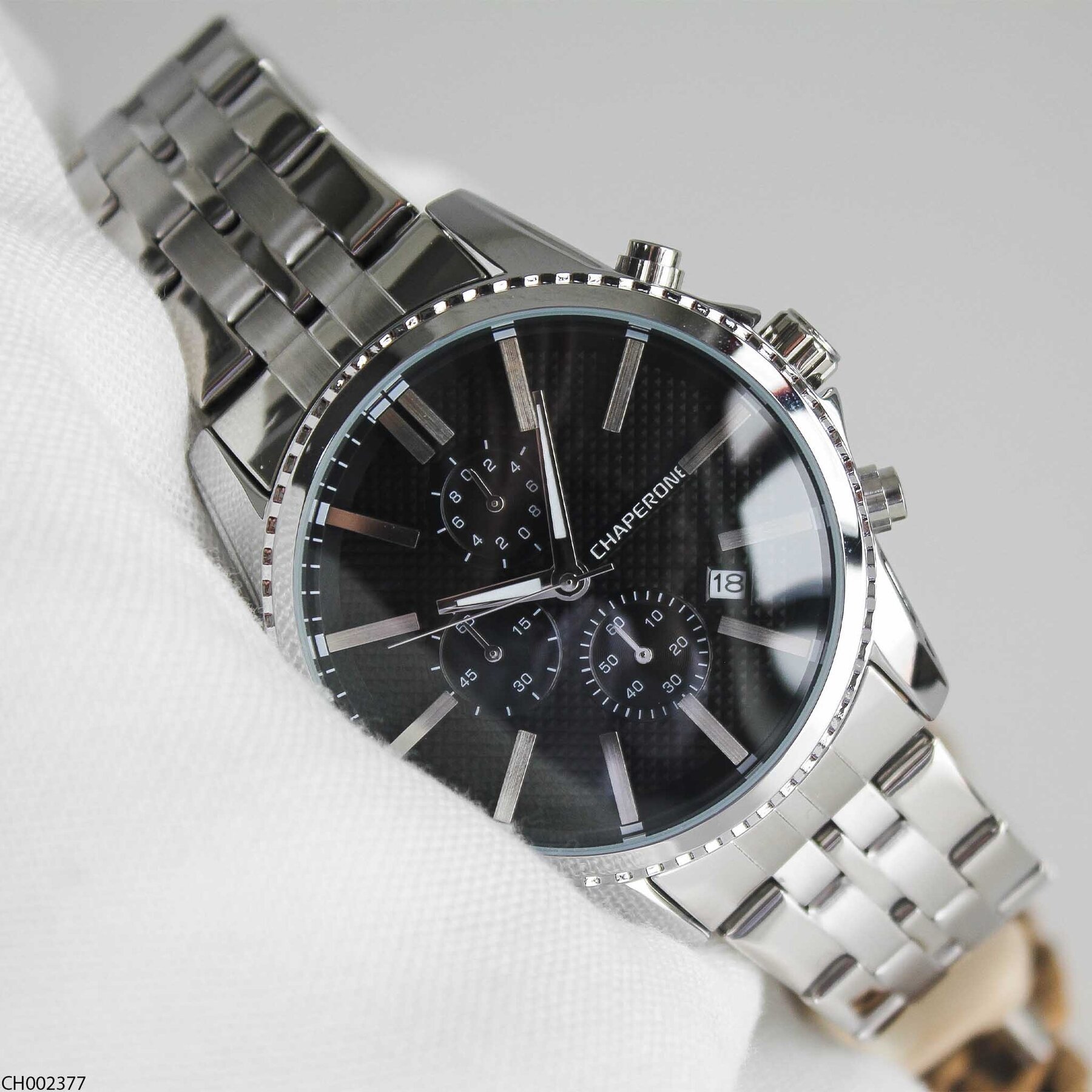 Chaperone CH002377 Steel Strap Men Watch