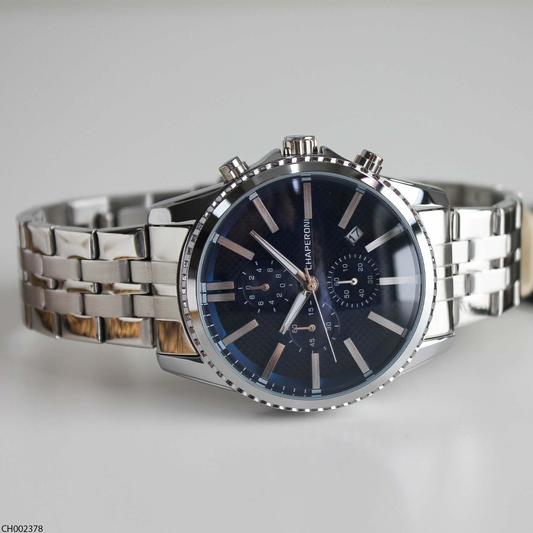 Chaperone CH002378 Steel Strap Men Watch