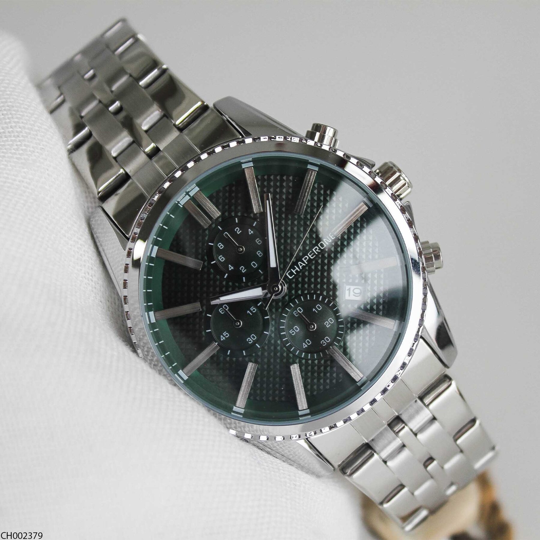 Chaperone CH002379 Steel Strap Men Watch