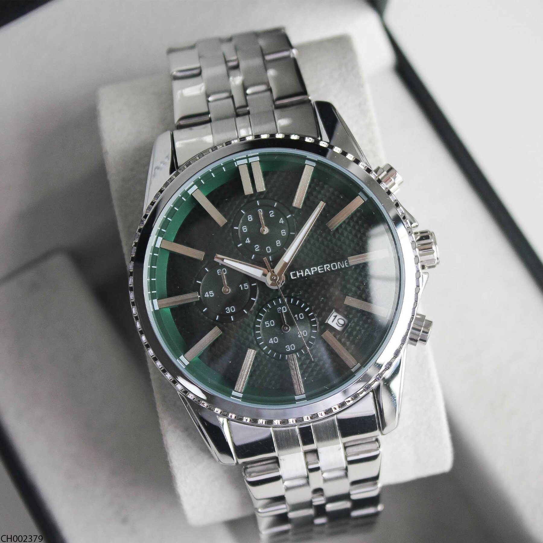 Chaperone CH002379 Steel Strap Men Watch