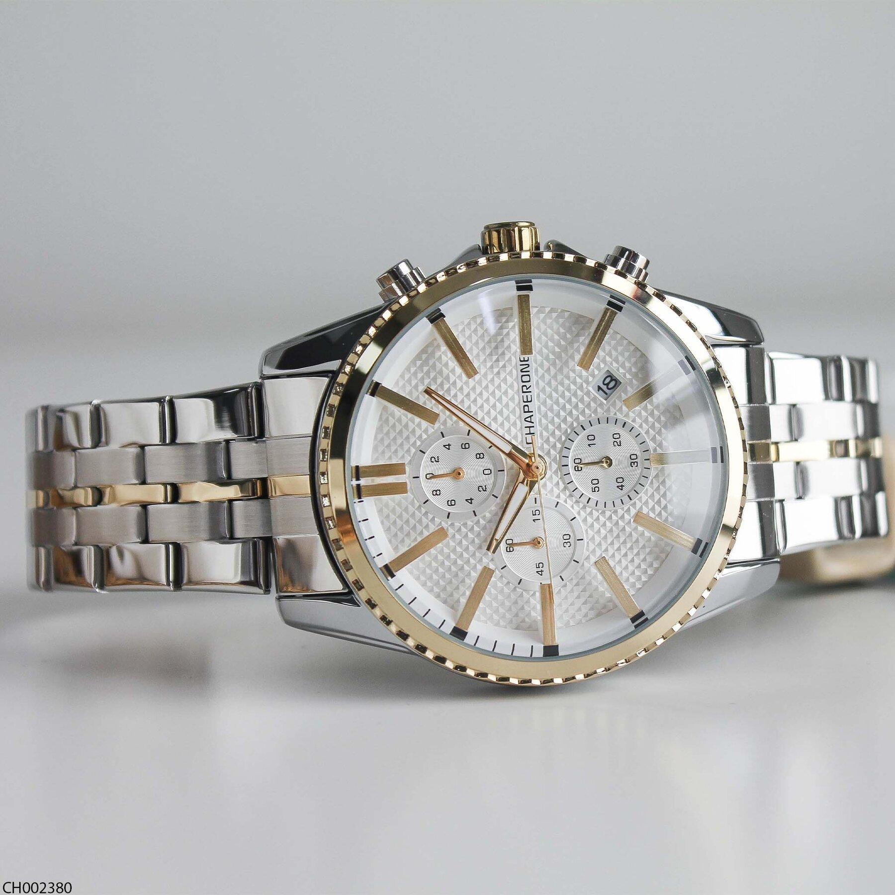 Chaperone CH002380 Steel Strap Men Watch