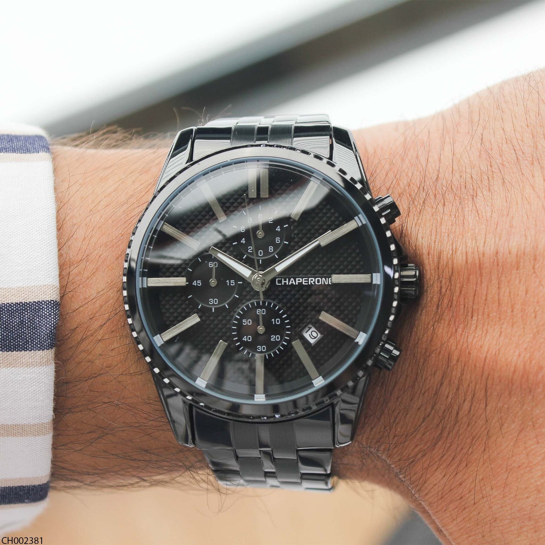 Chaperone CH002381 Steel Strap Men Watch