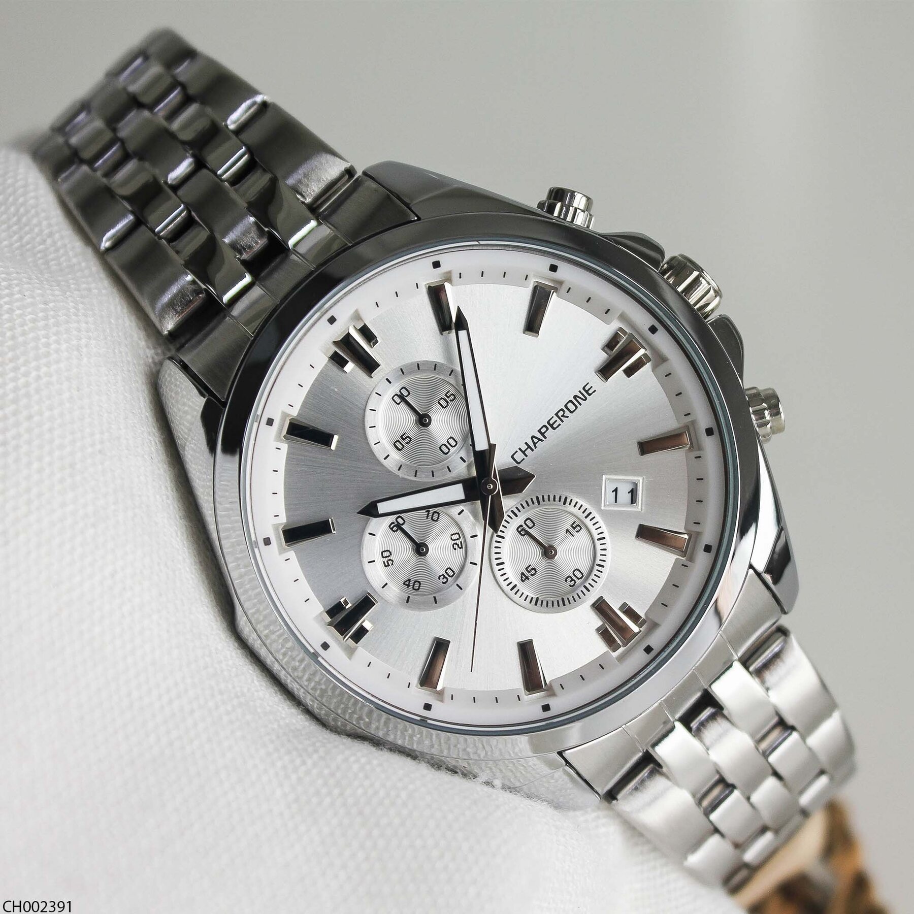 Chaperone CH002391 Steel Strap Men Watch