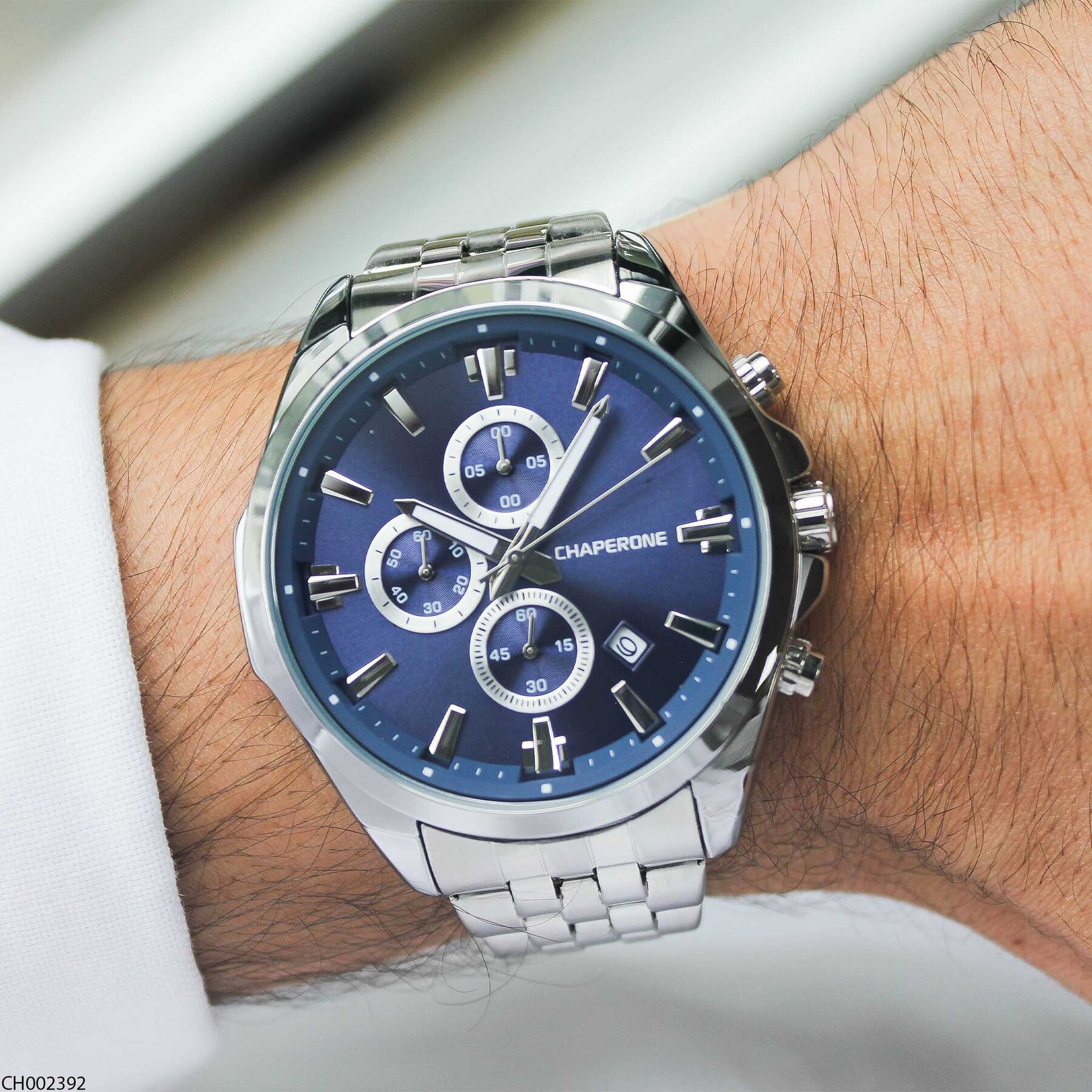 Chaperone CH002392 Steel Strap Men Watch