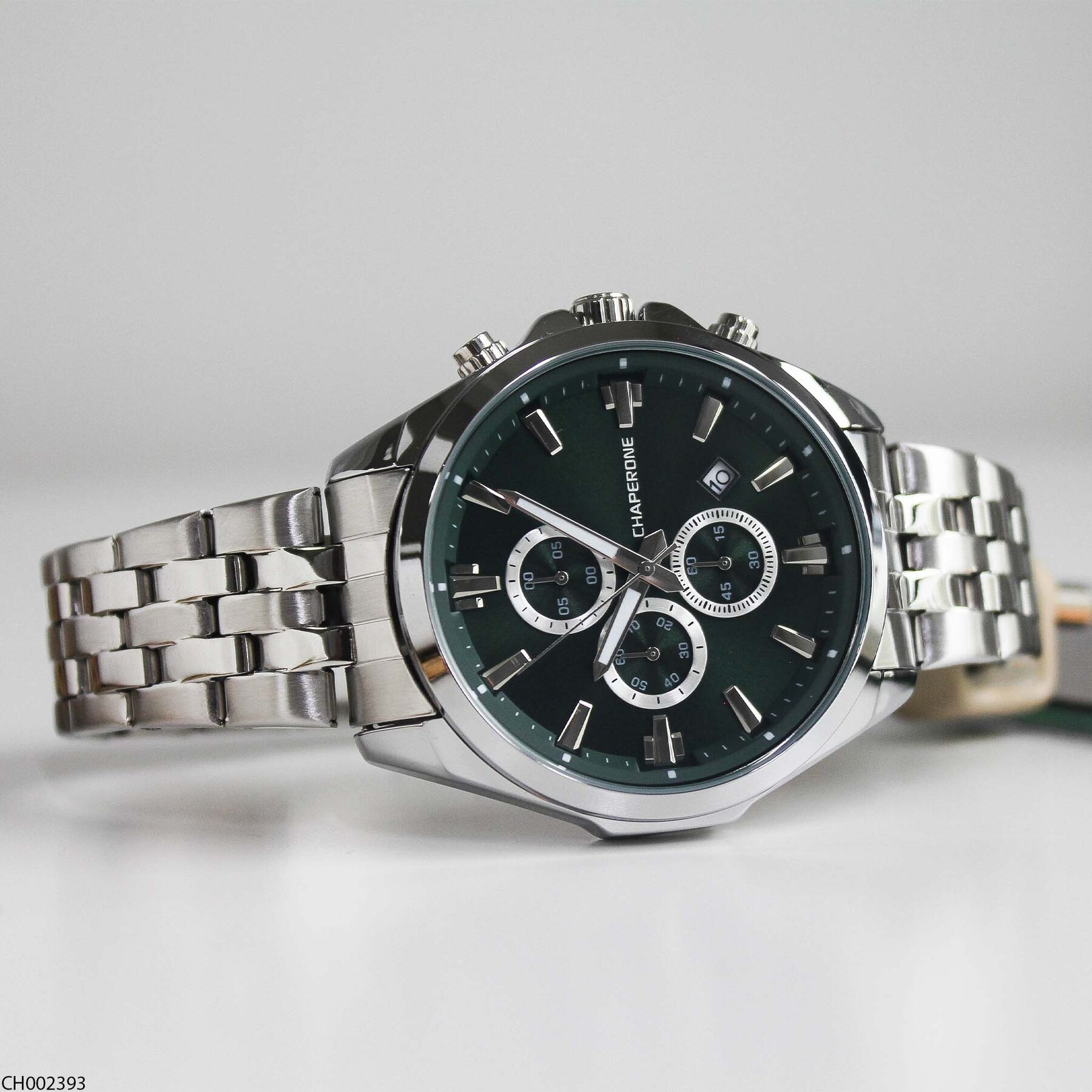 Chaperone CH002393 Steel Strap Men Watch