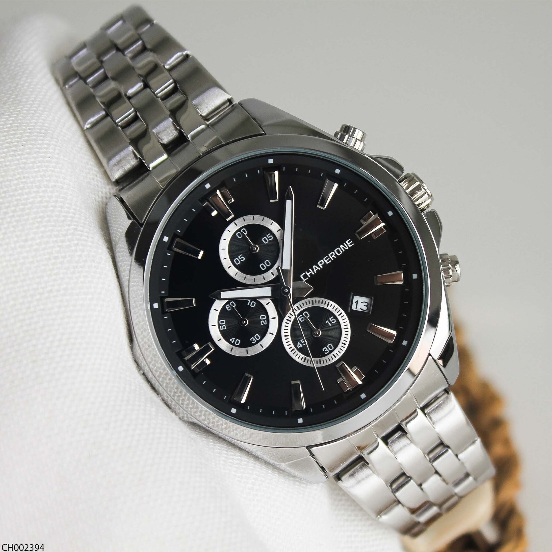 Chaperone CH002394 Steel Strap Men Watch