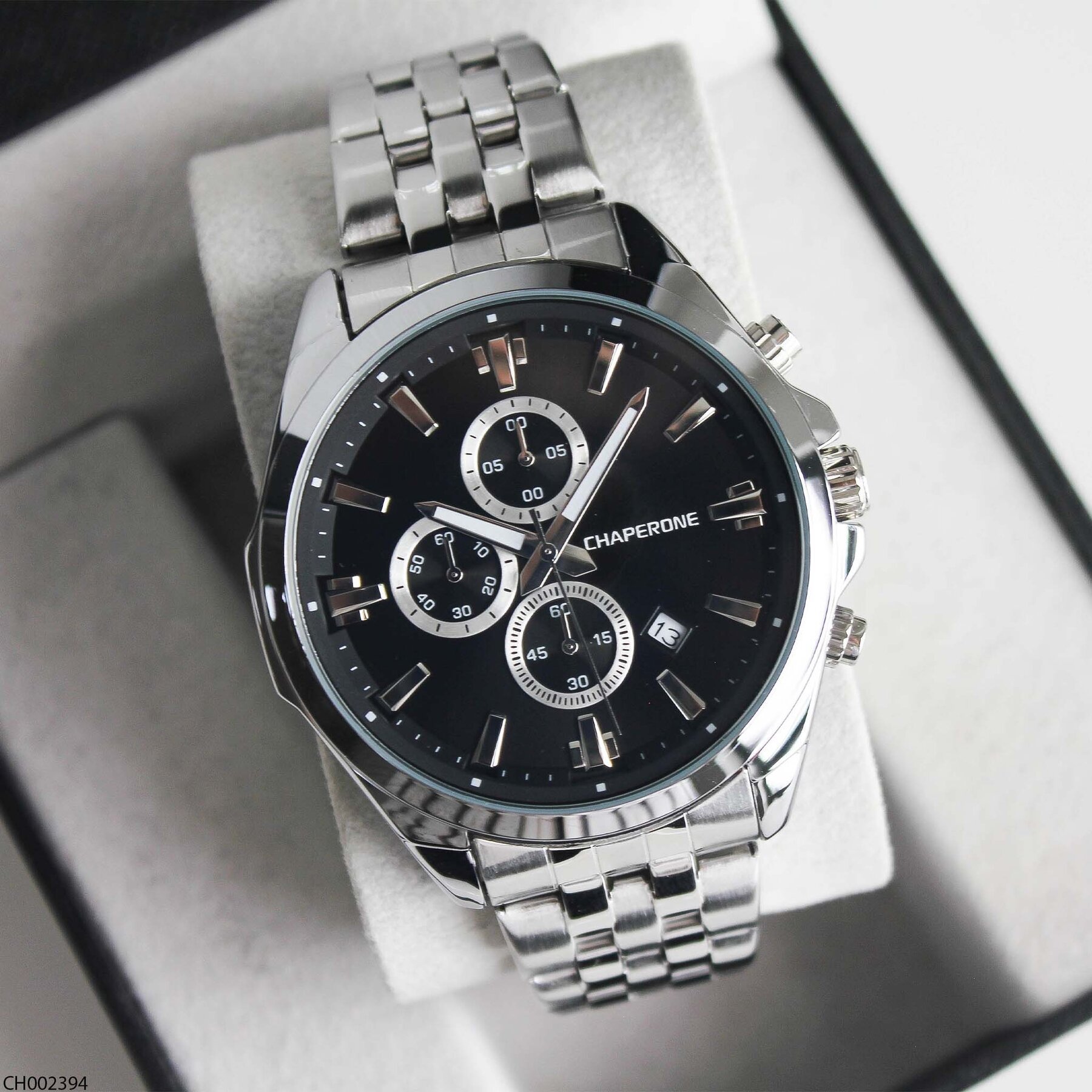 Chaperone CH002394 Steel Strap Men Watch