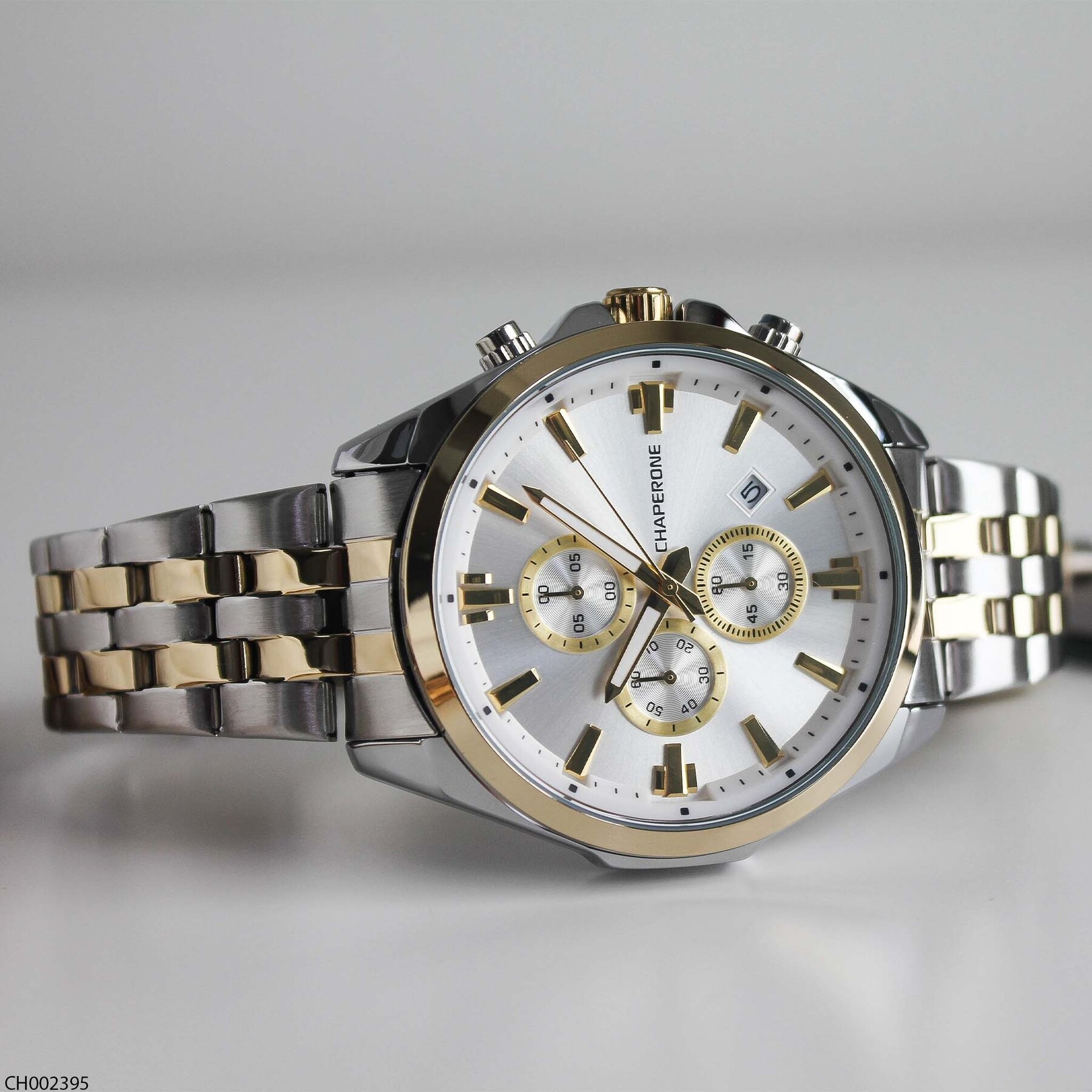 Chaperone CH002395 Steel Strap Men Watch