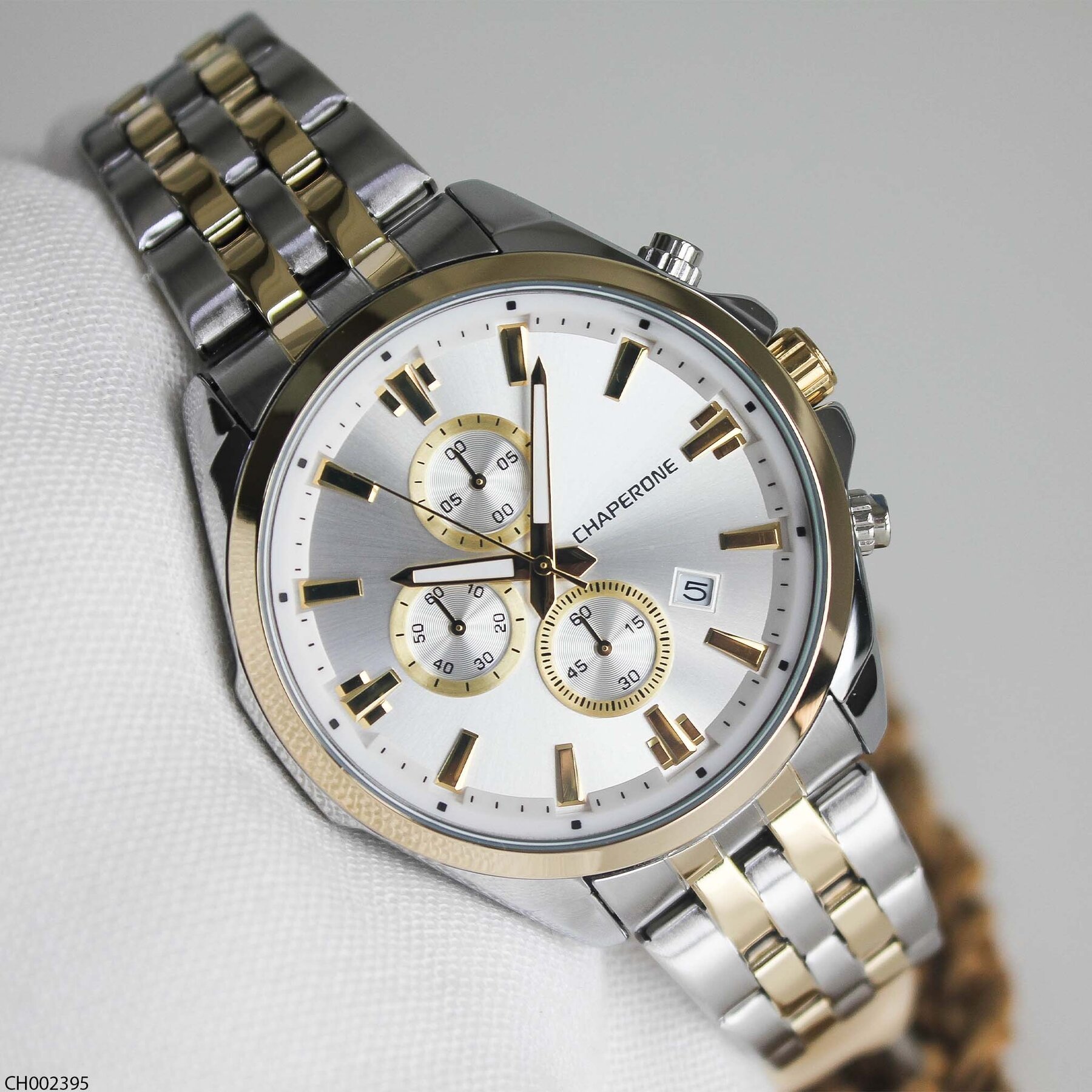 Chaperone CH002395 Steel Strap Men Watch