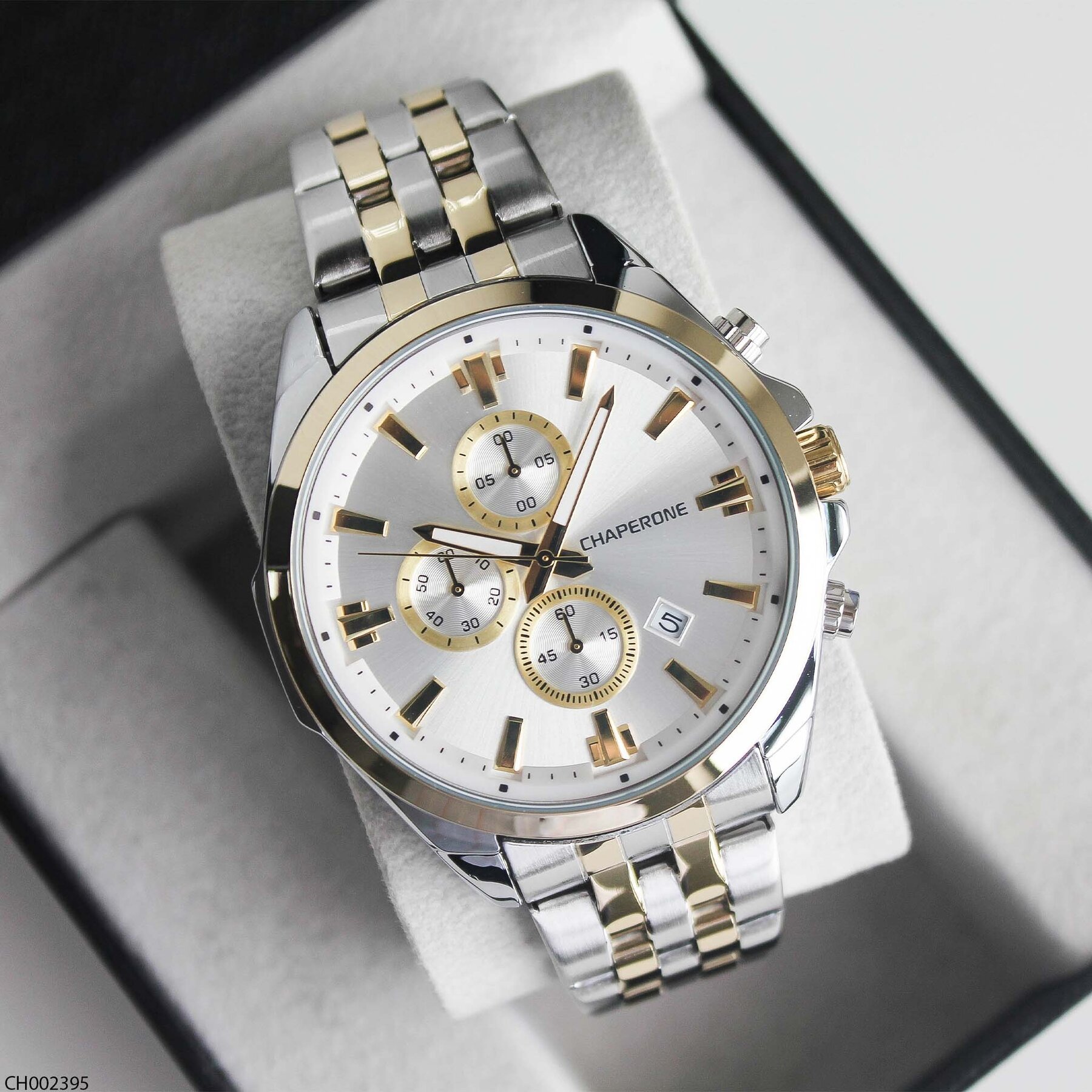 Chaperone CH002395 Steel Strap Men Watch