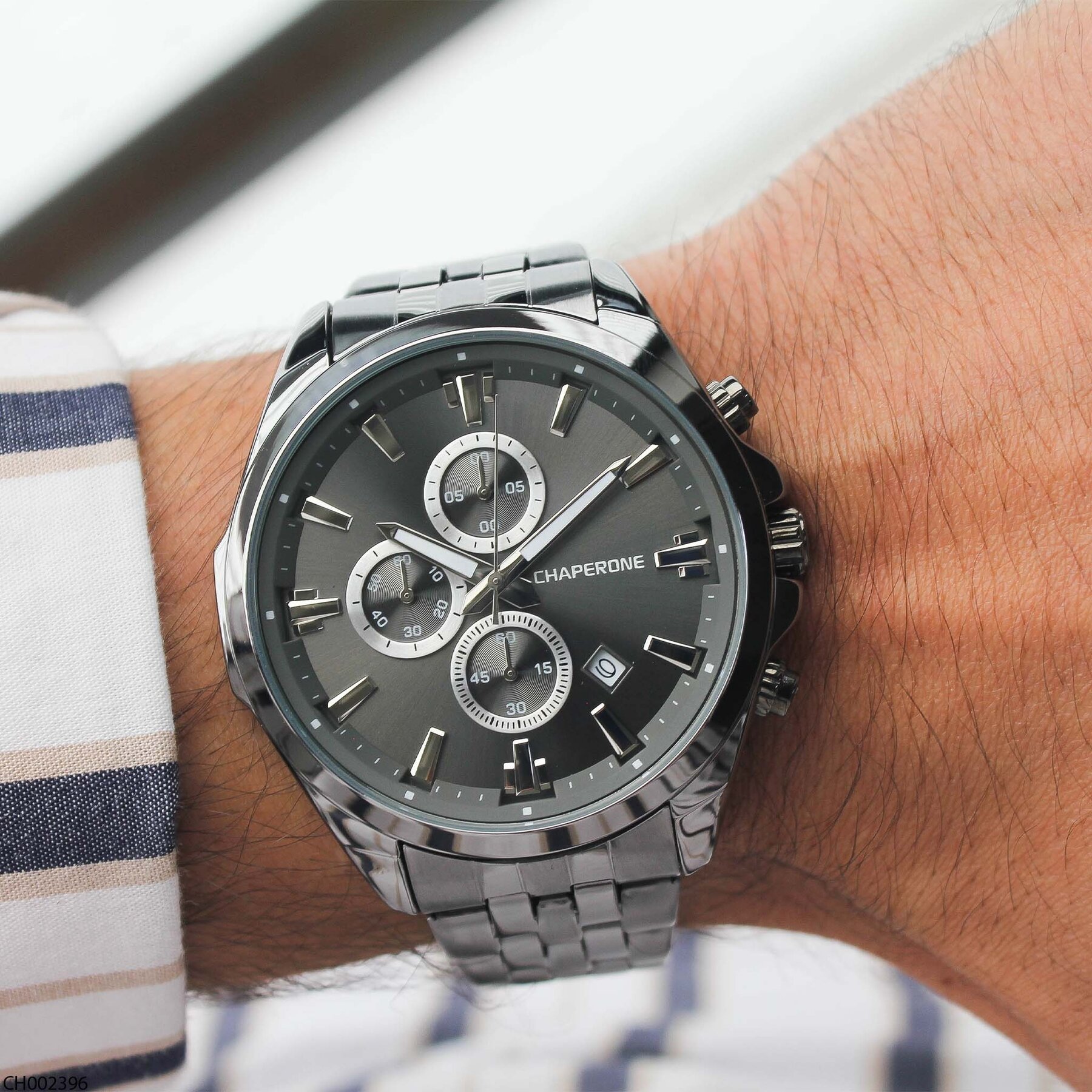 Chaperone CH002396 Steel Strap Men Watch