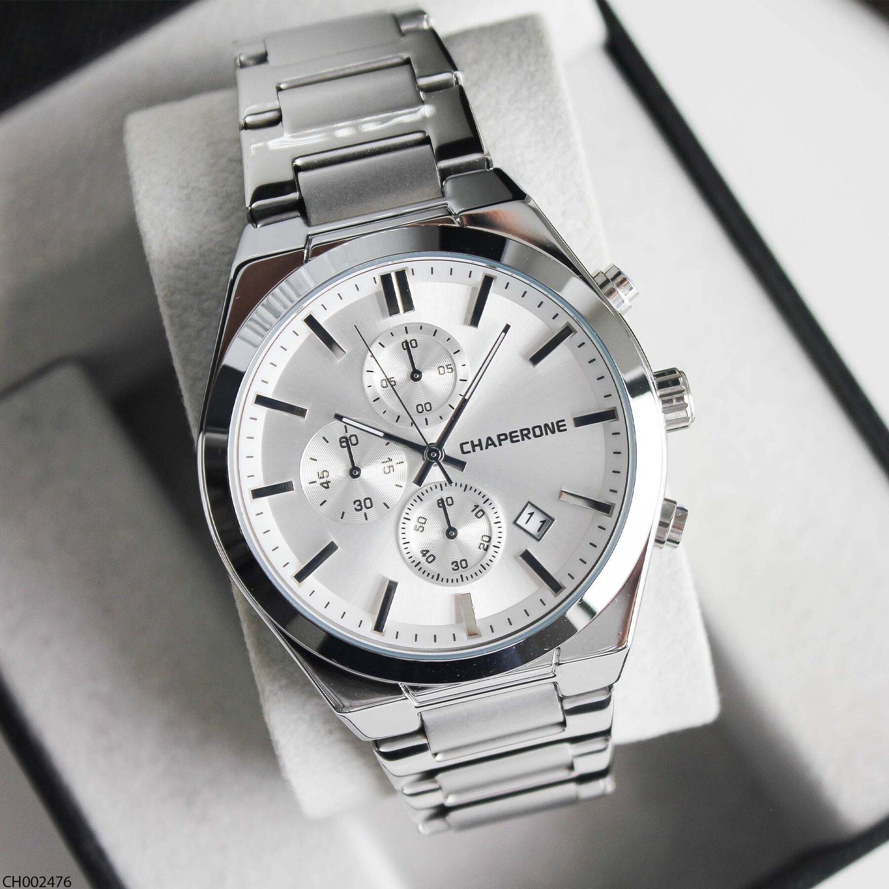 Chaperone CH002476 Steel Strap Men Watch