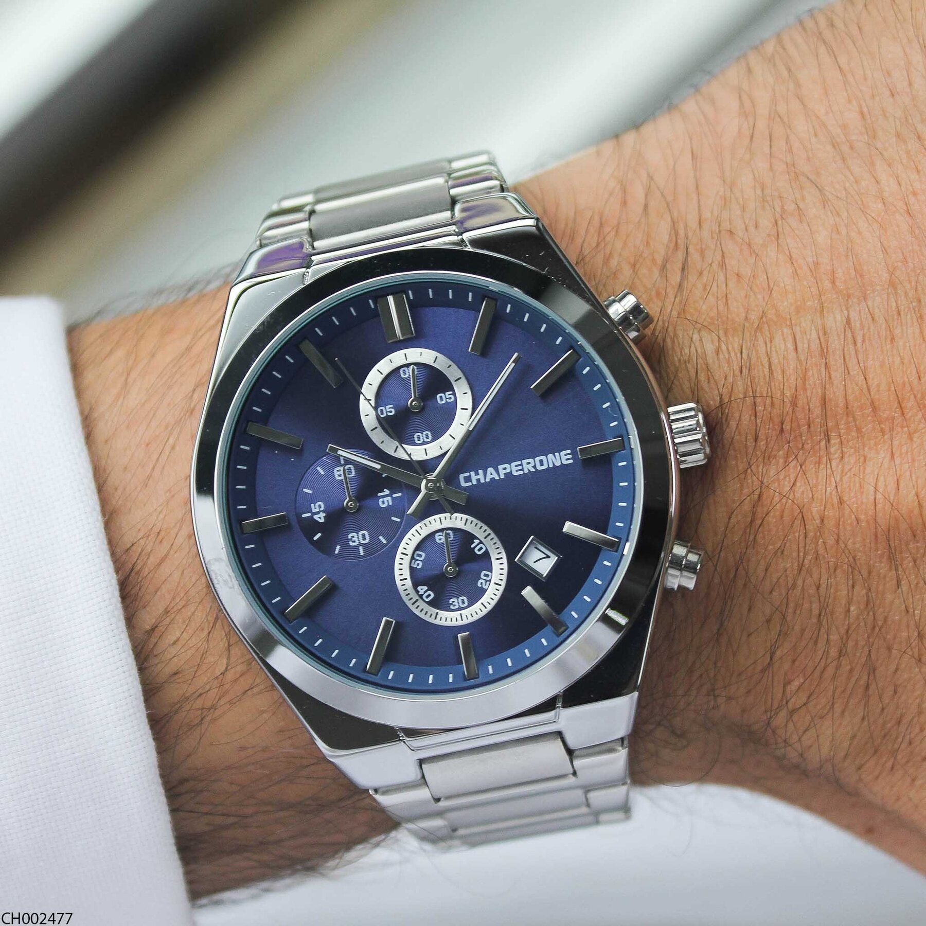 Chaperone CH002477 Steel Strap Men Watch