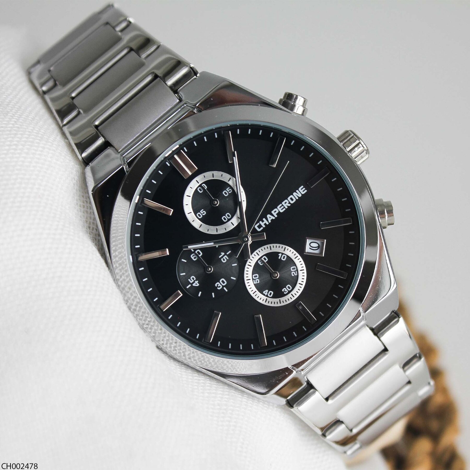 Chaperone CH002478 Steel Strap Men Watch