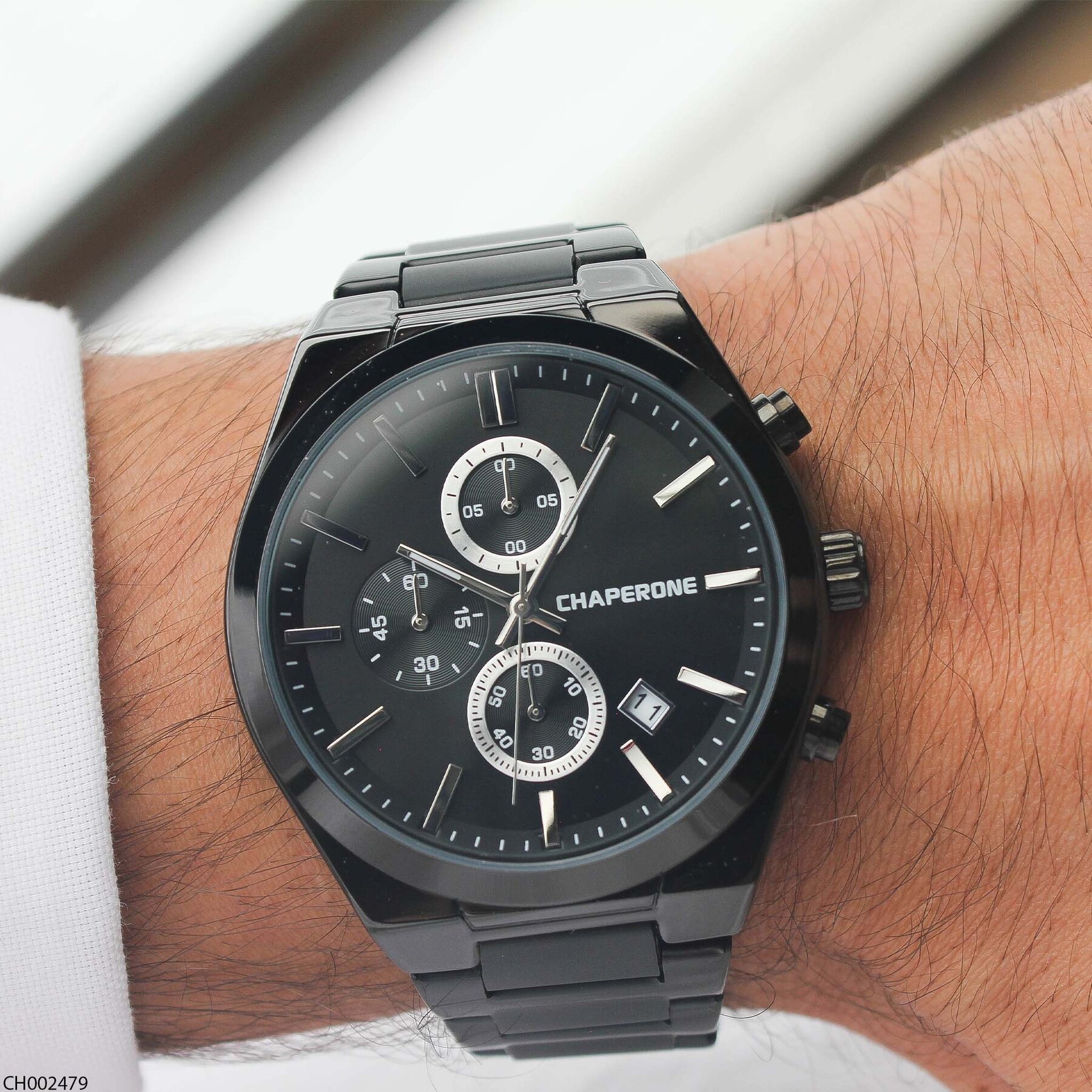 Chaperone CH002479 Steel Strap Men Watch