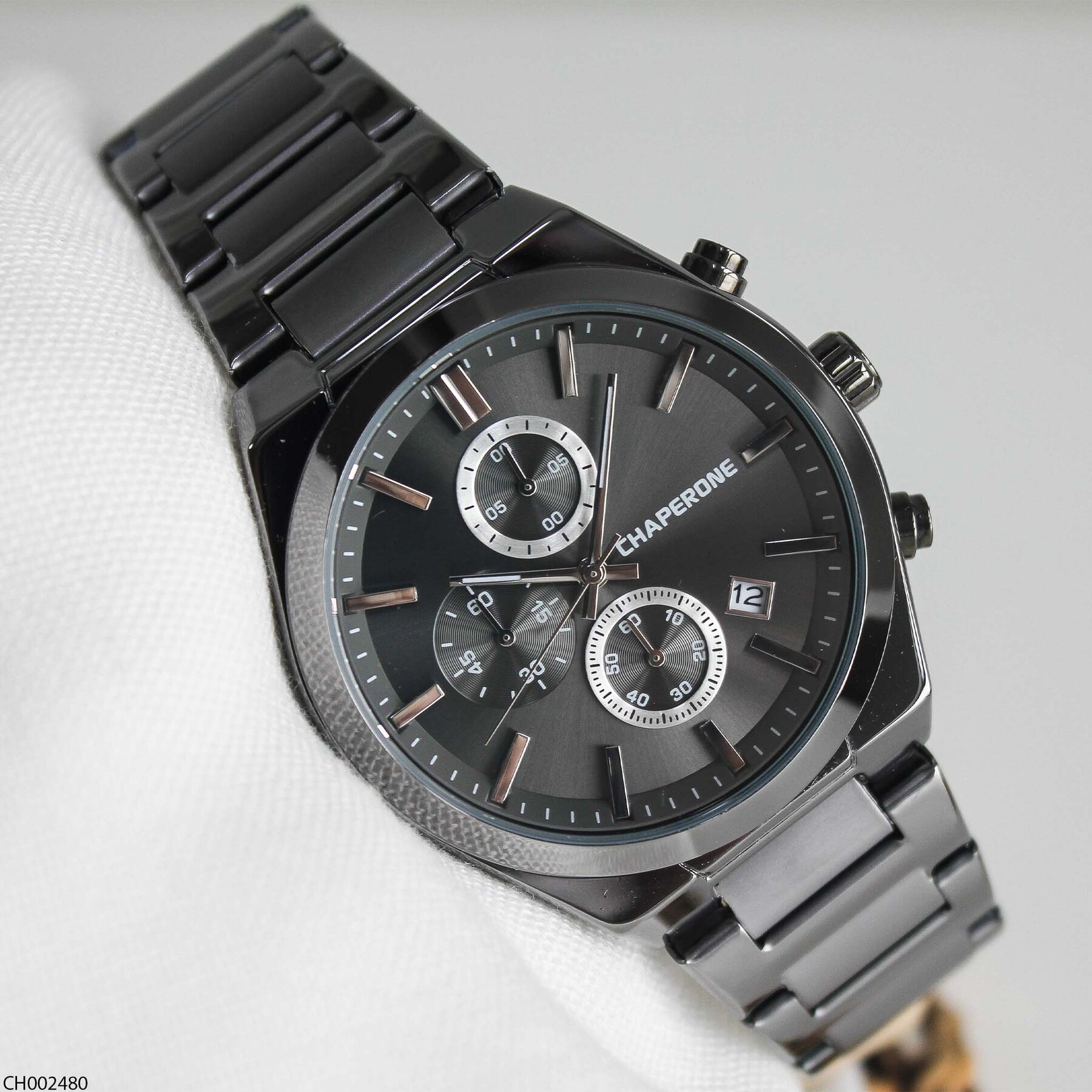 Chaperone CH002480 Steel Strap Men Watch