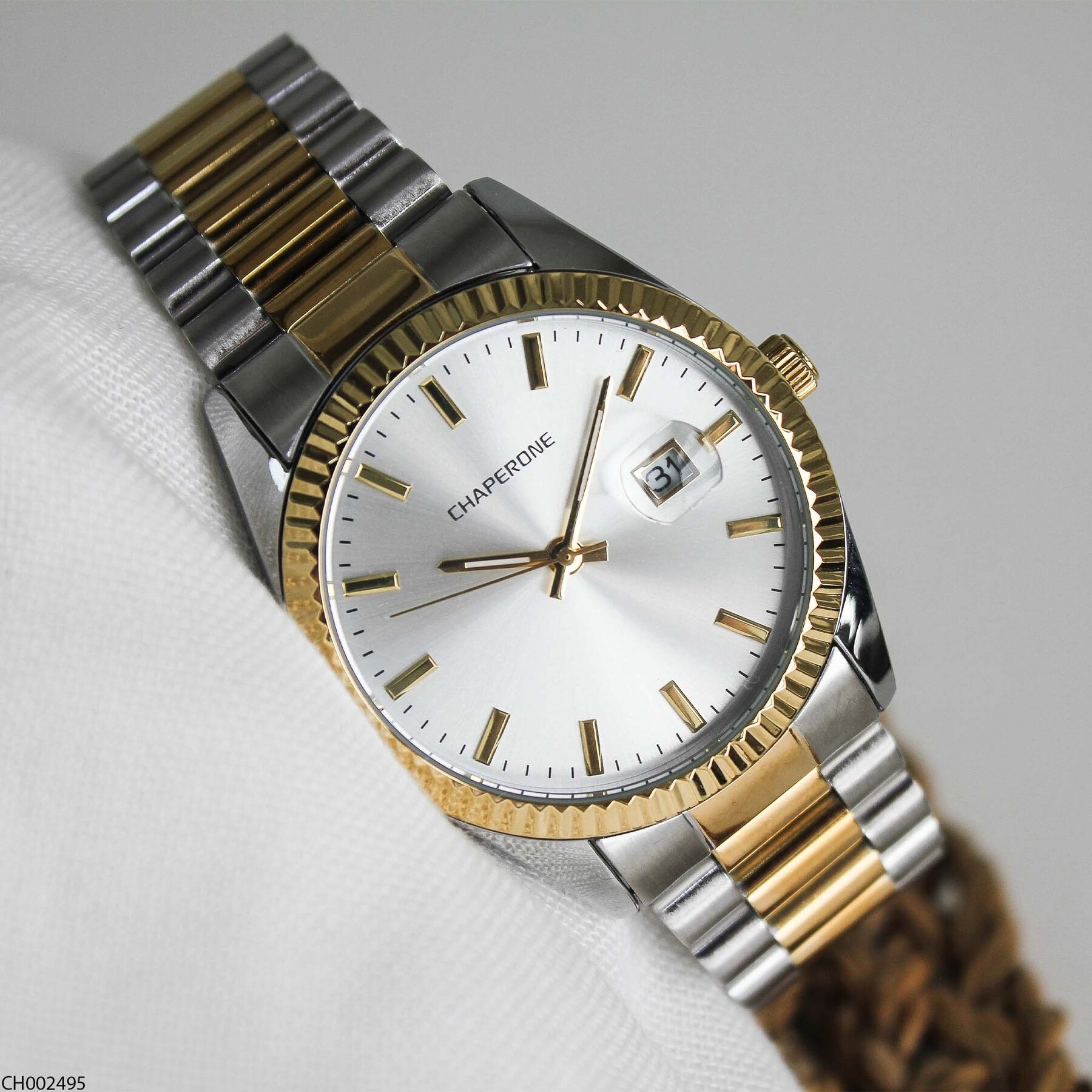 Chaperone CH002495 Steel Strap Men Watch