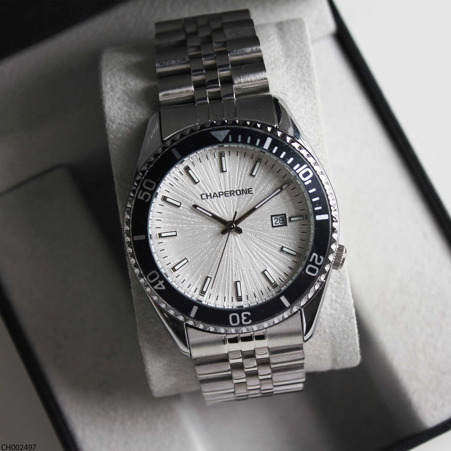 Chaperone CH002497 Steel Strap Men Watch