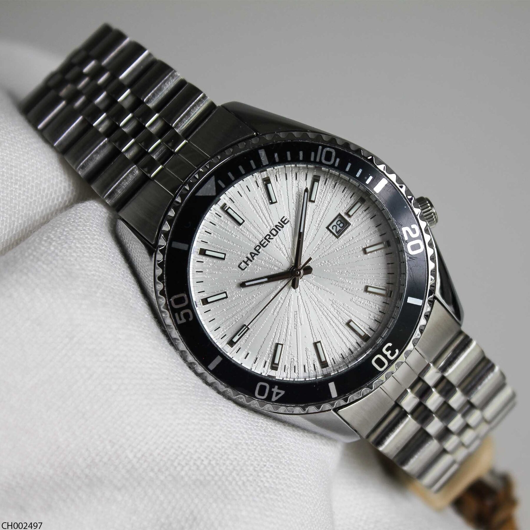 Chaperone CH002497 Steel Strap Men Watch