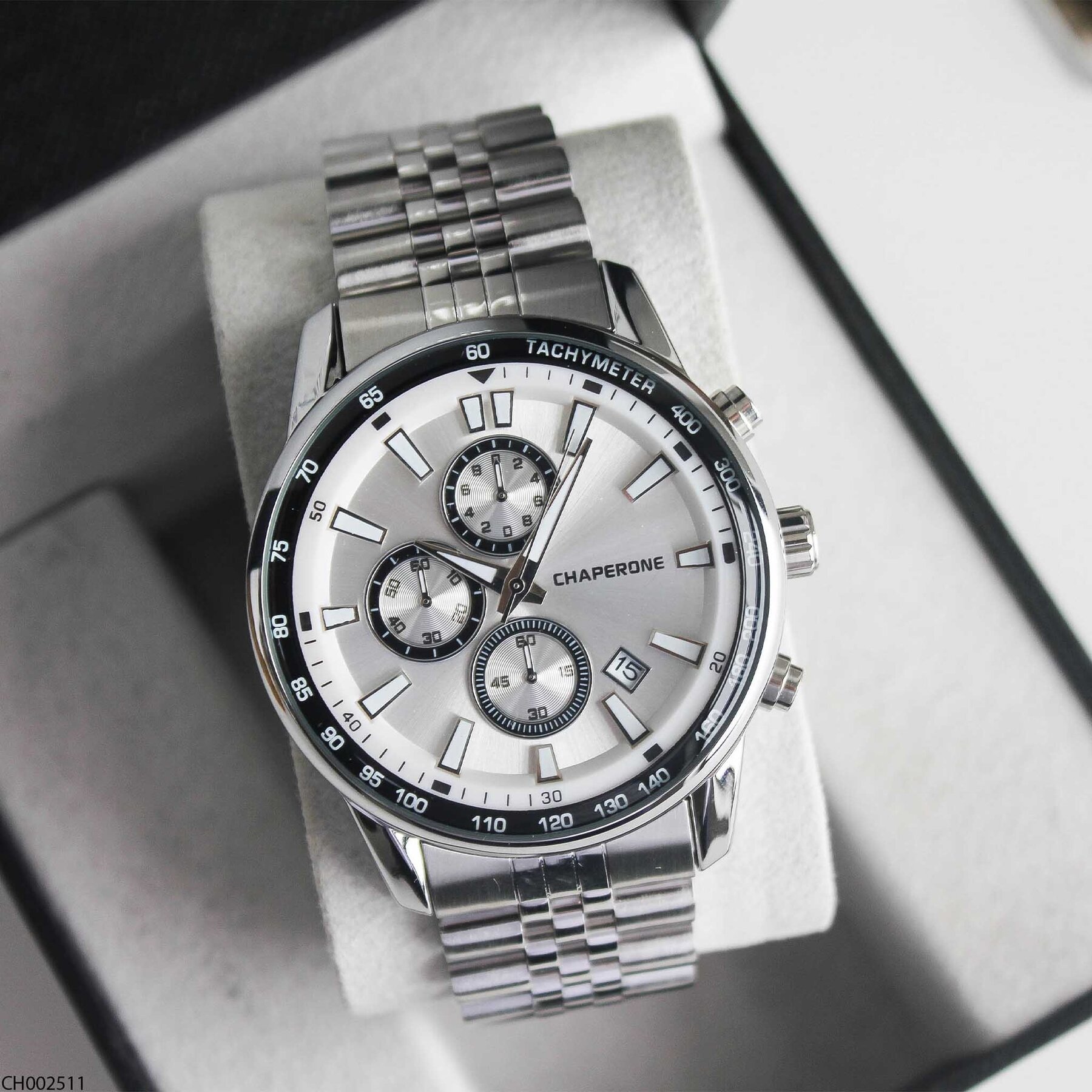 Chaperone CH002511 Steel Strap Men Watch