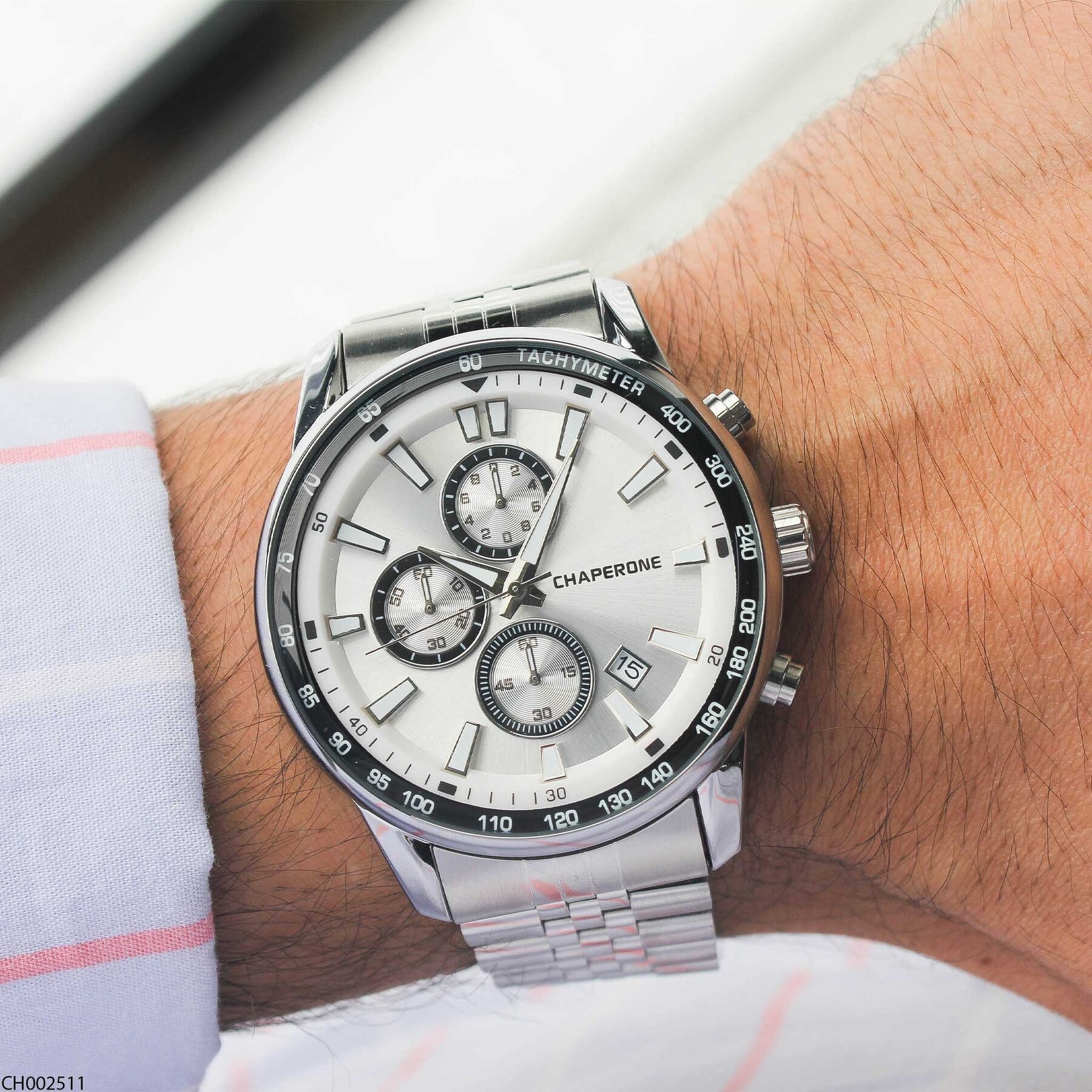 Chaperone CH002511 Steel Strap Men Watch