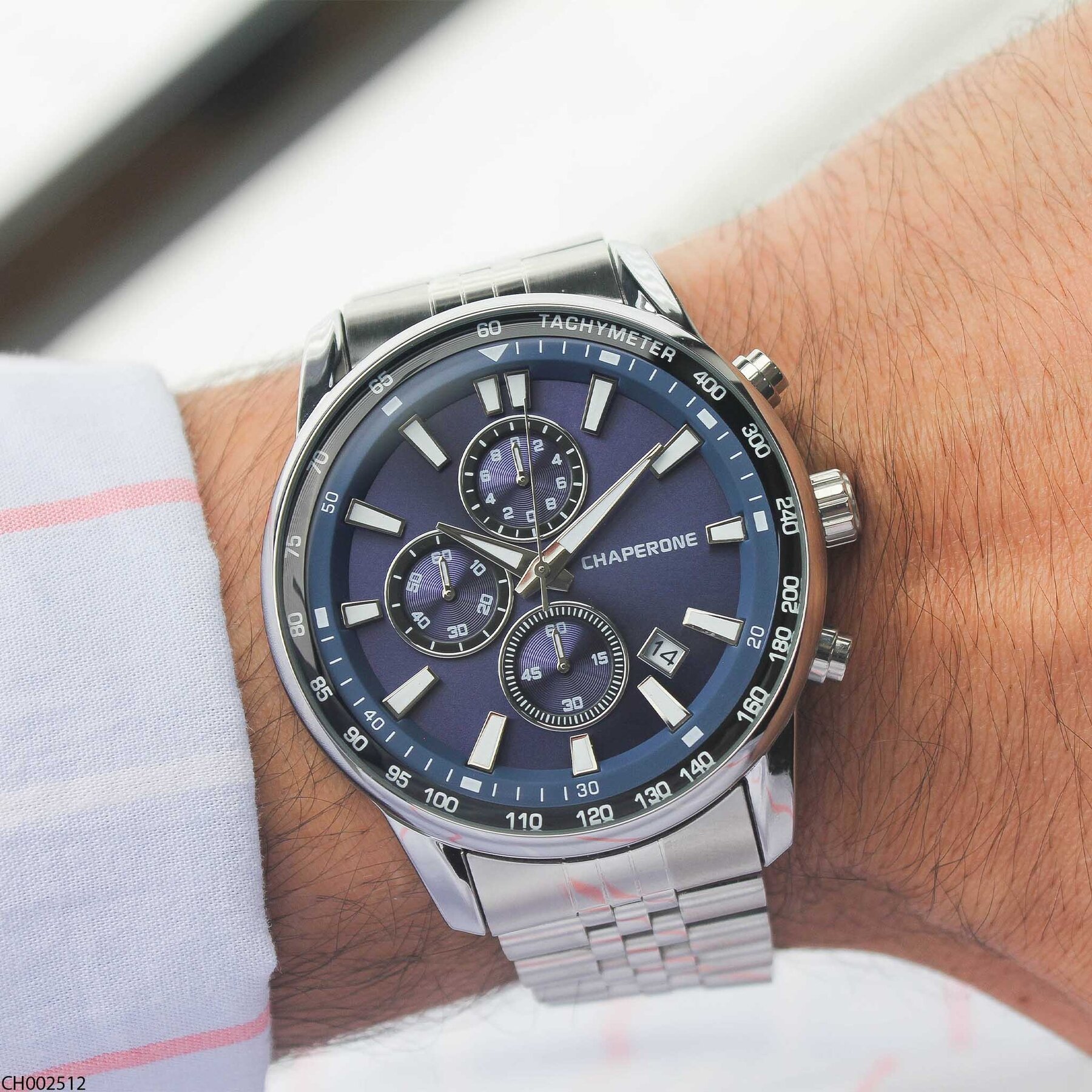 Chaperone CH002512 Steel Strap Men Watch