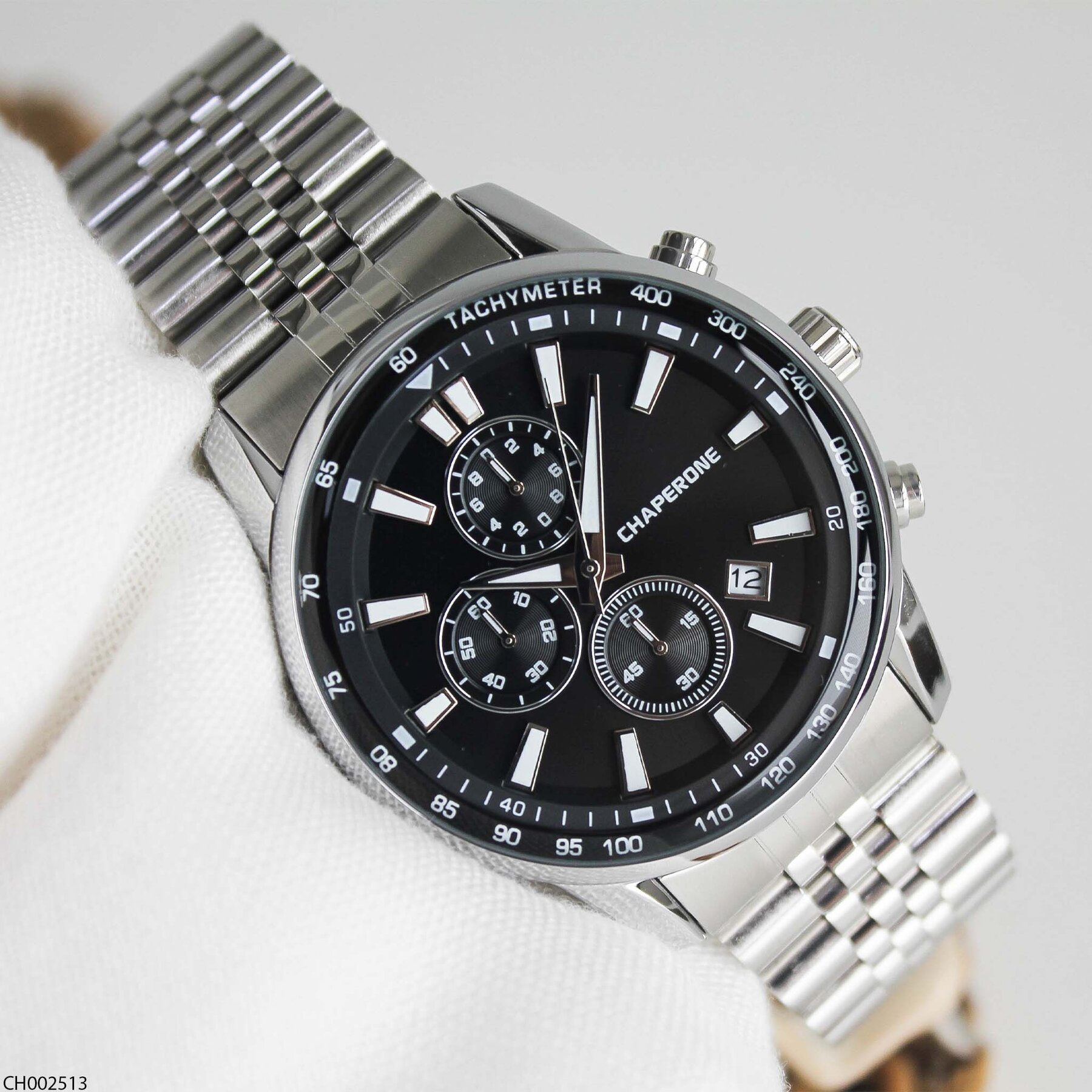 Chaperone CH002513 Steel Strap Men Watch