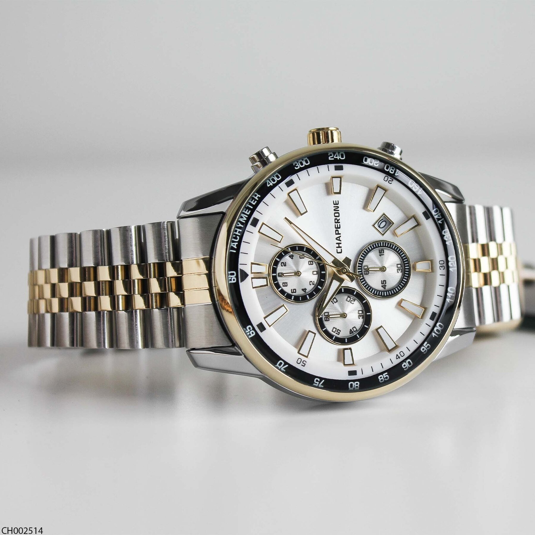 Chaperone CH002514 Steel Strap Men Watch