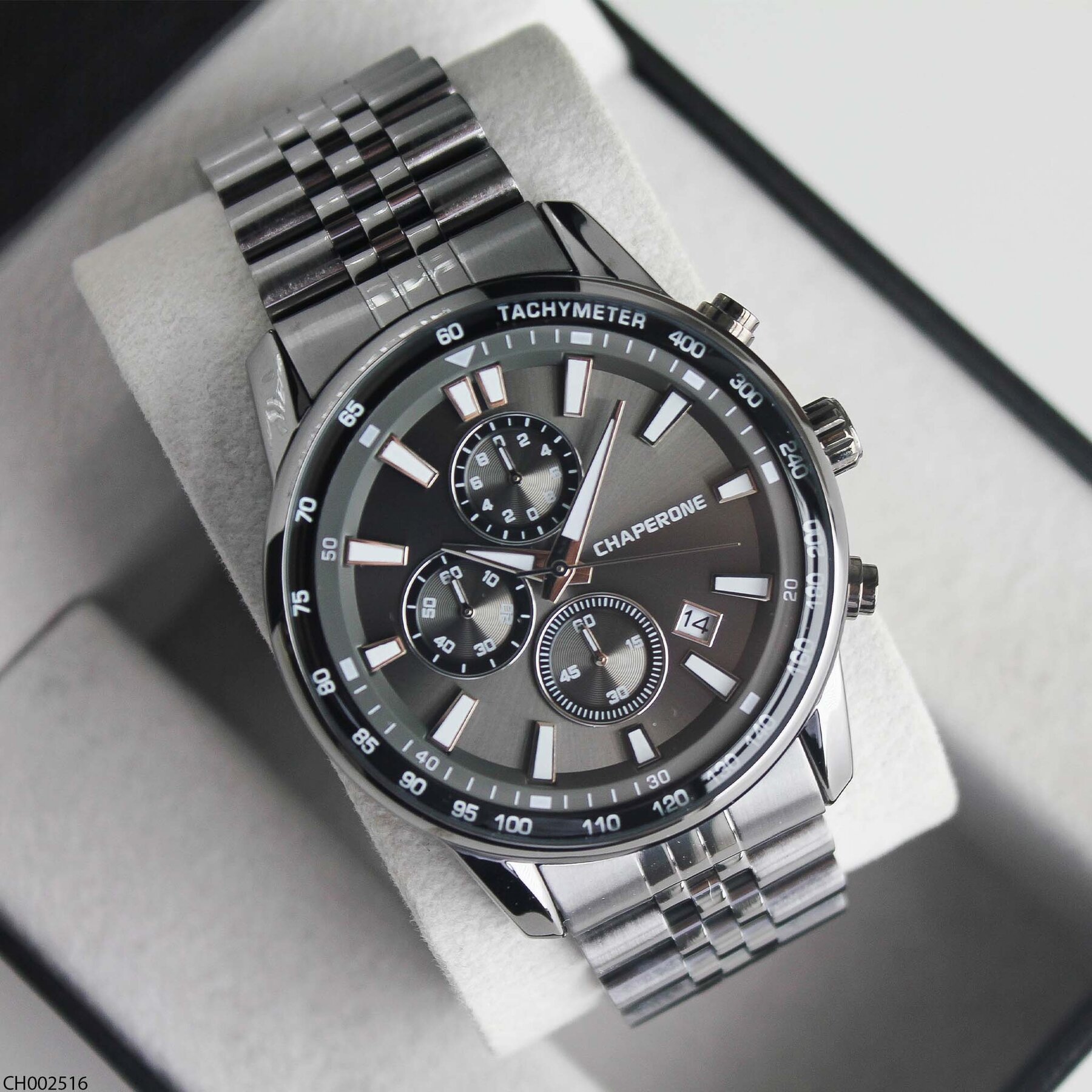 Chaperone CH002516 Steel Strap Men Watch