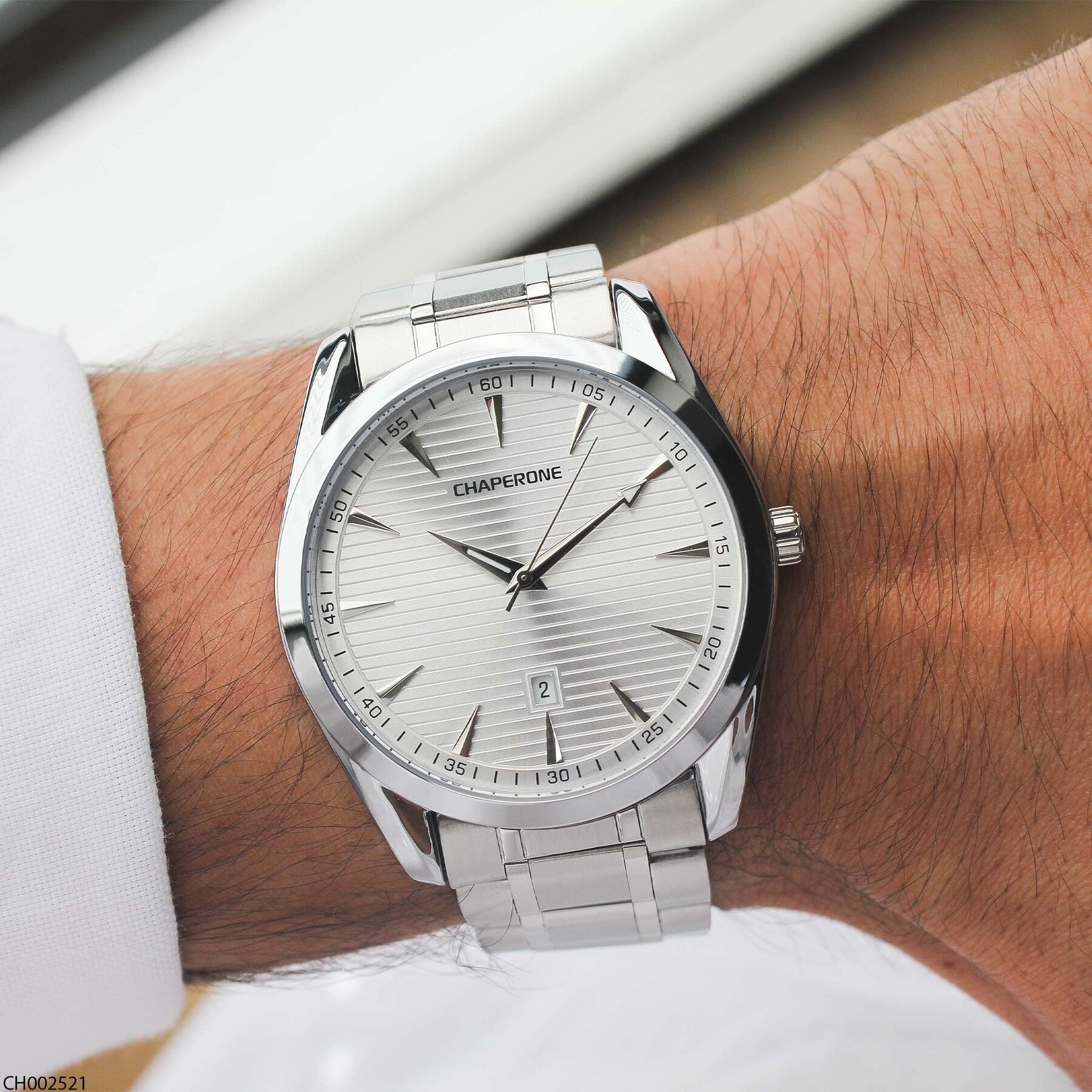 Chaperone CH002521 Steel Strap Men Watch