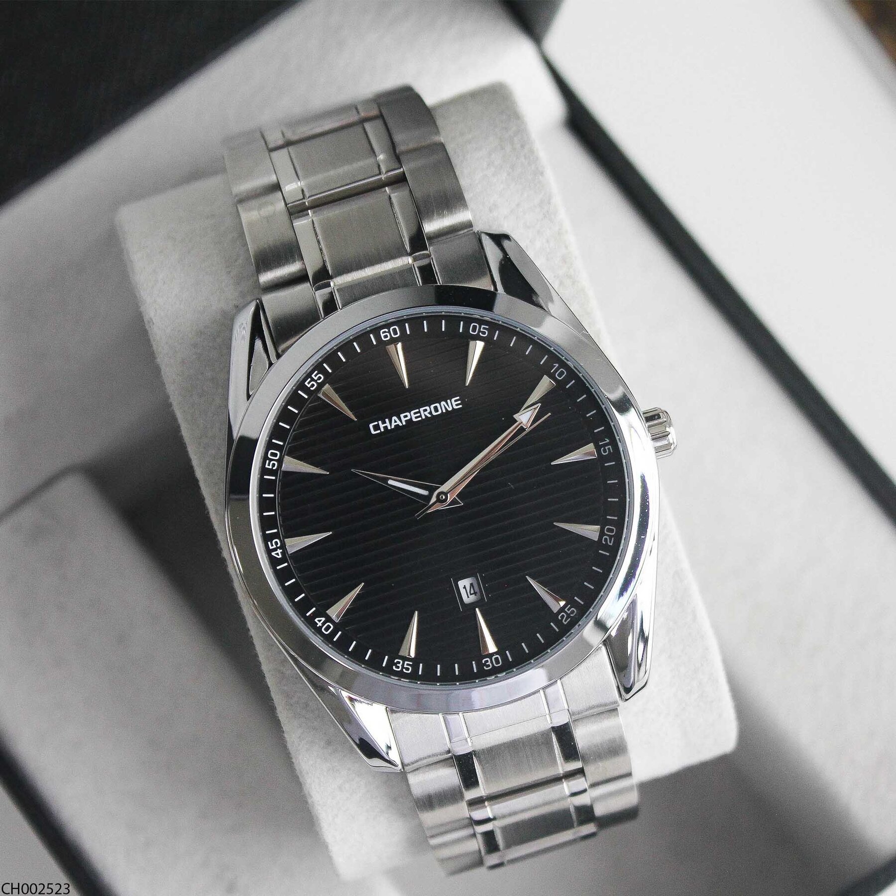 Chaperone CH002523 Steel Strap Men Watch