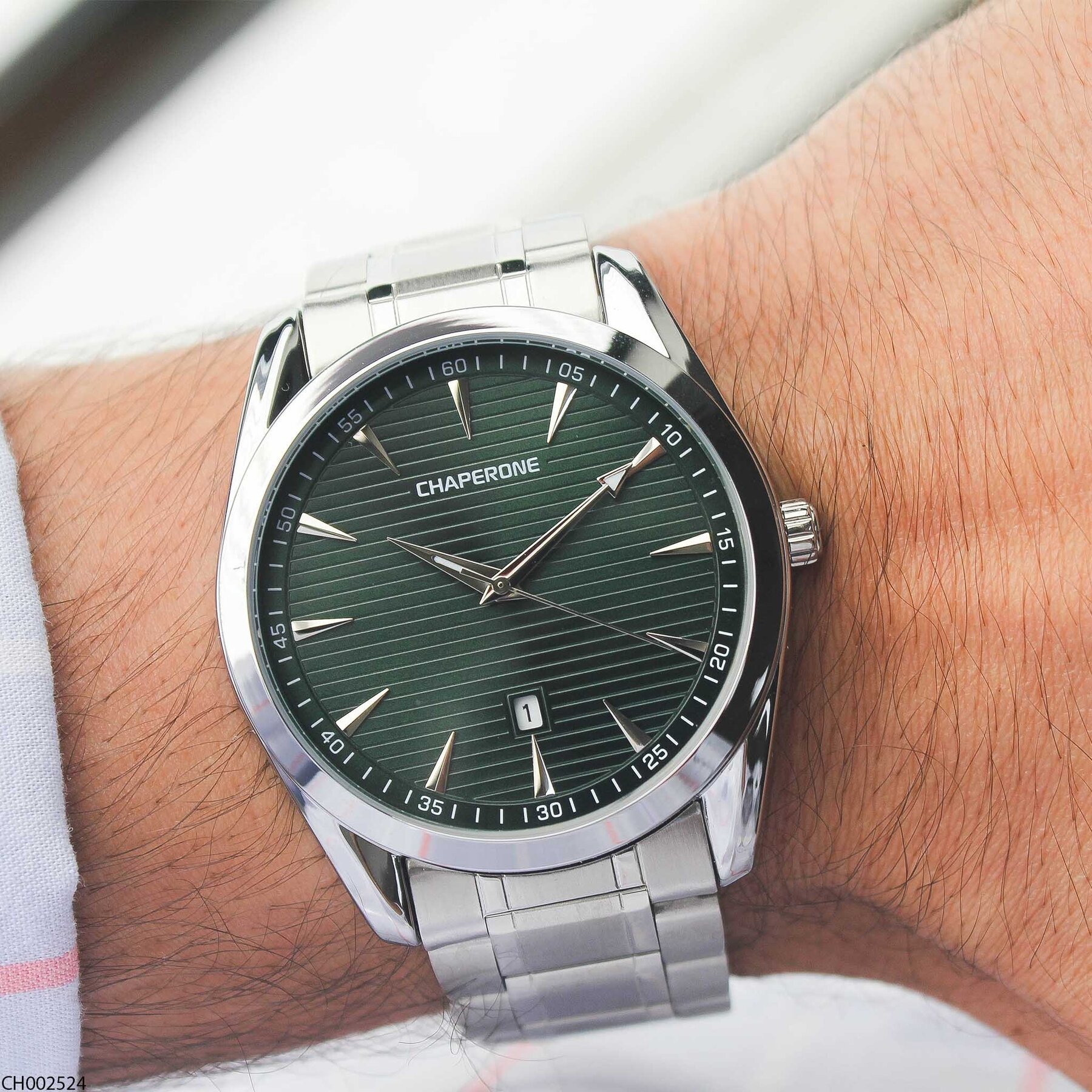 Chaperone CH002524 Steel Strap Men Watch