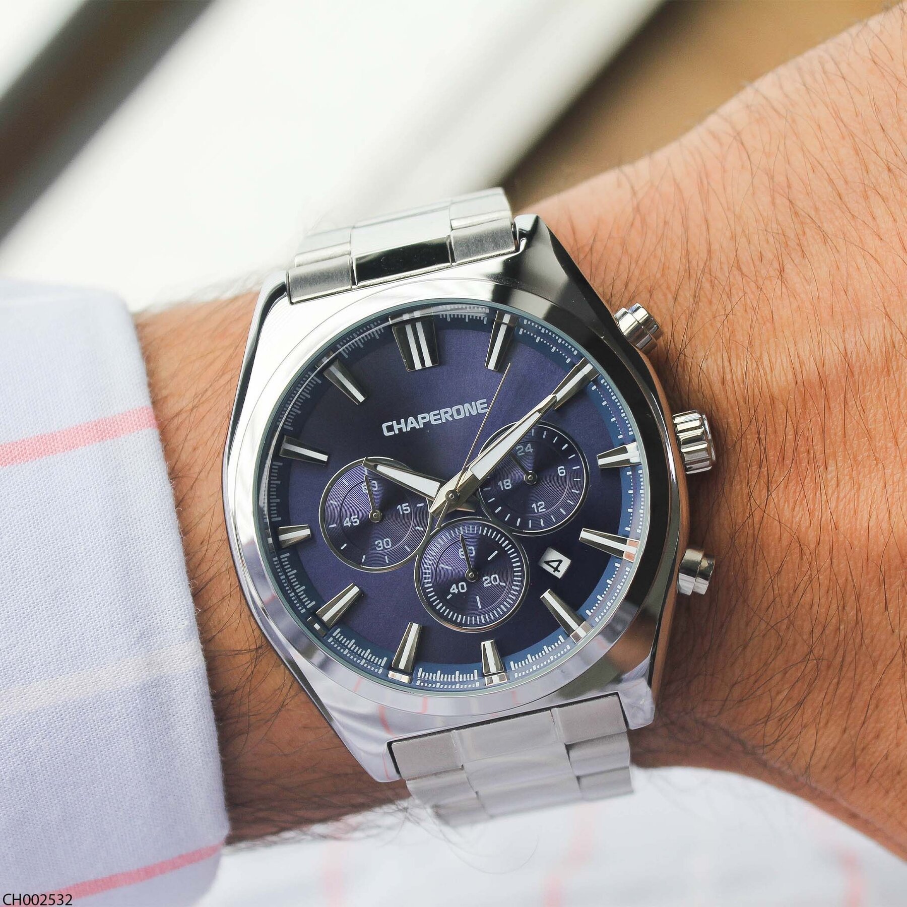 Chaperone CH002532 Steel Strap Men Watch