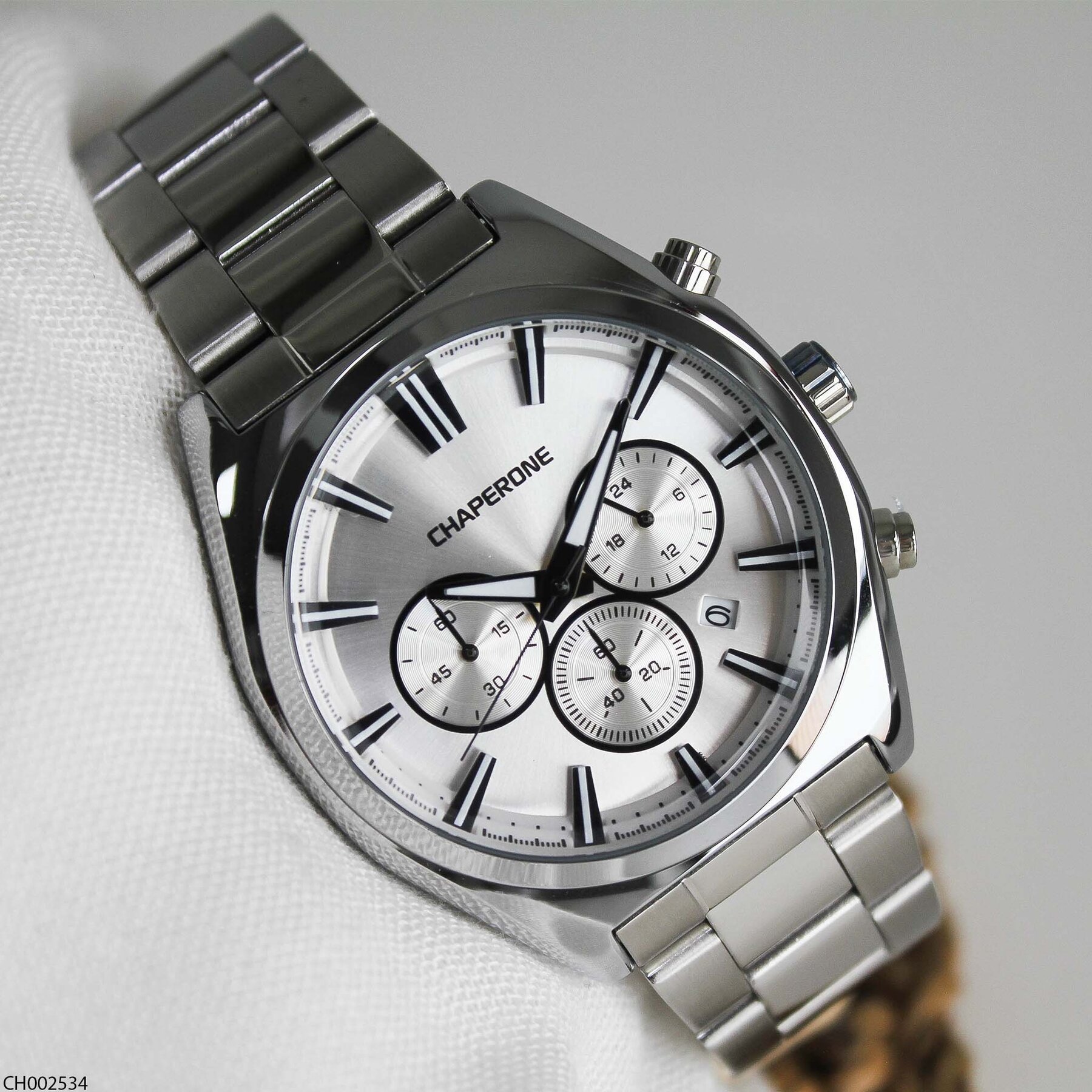 Chaperone CH002534 Steel Strap Men Watch