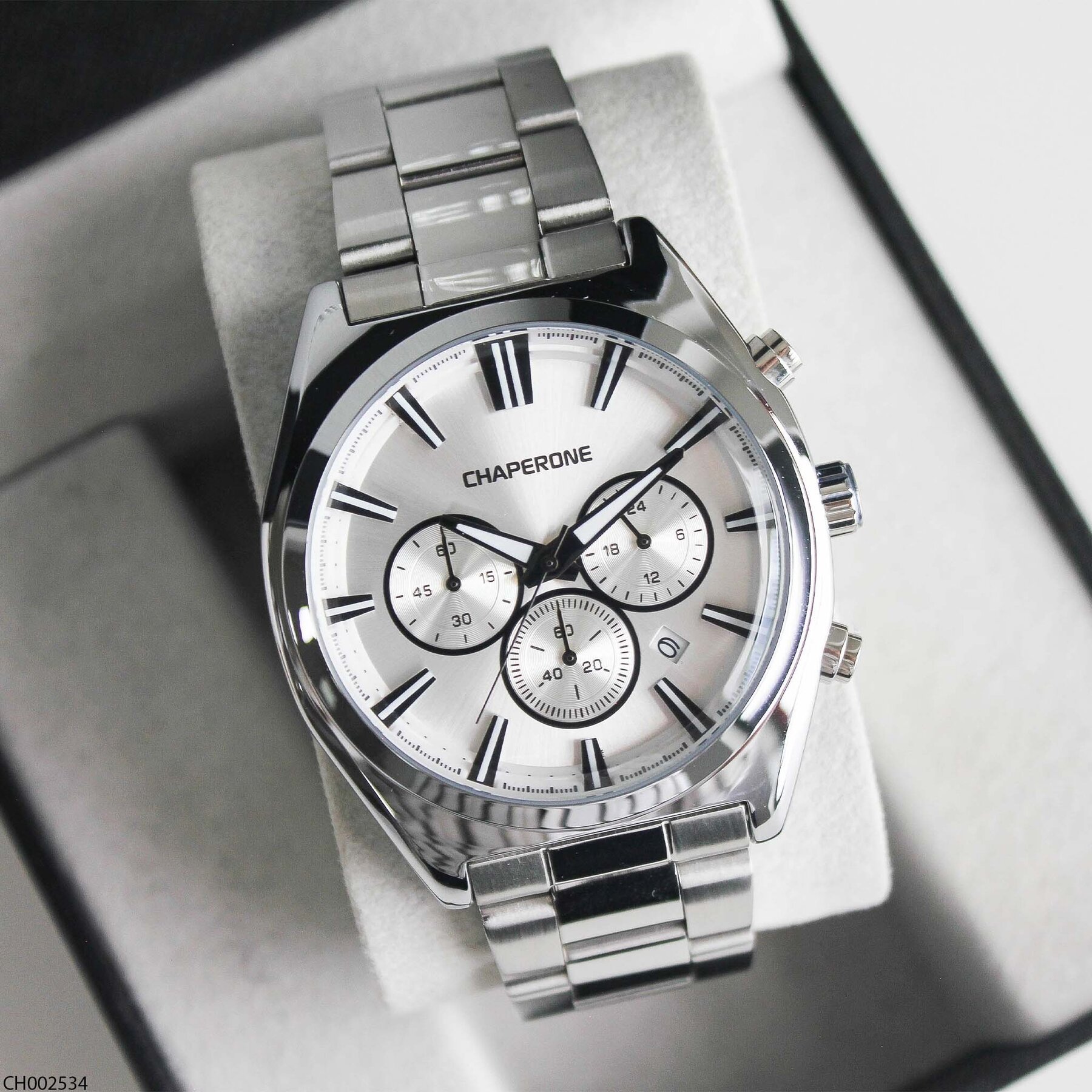 Chaperone CH002534 Steel Strap Men Watch