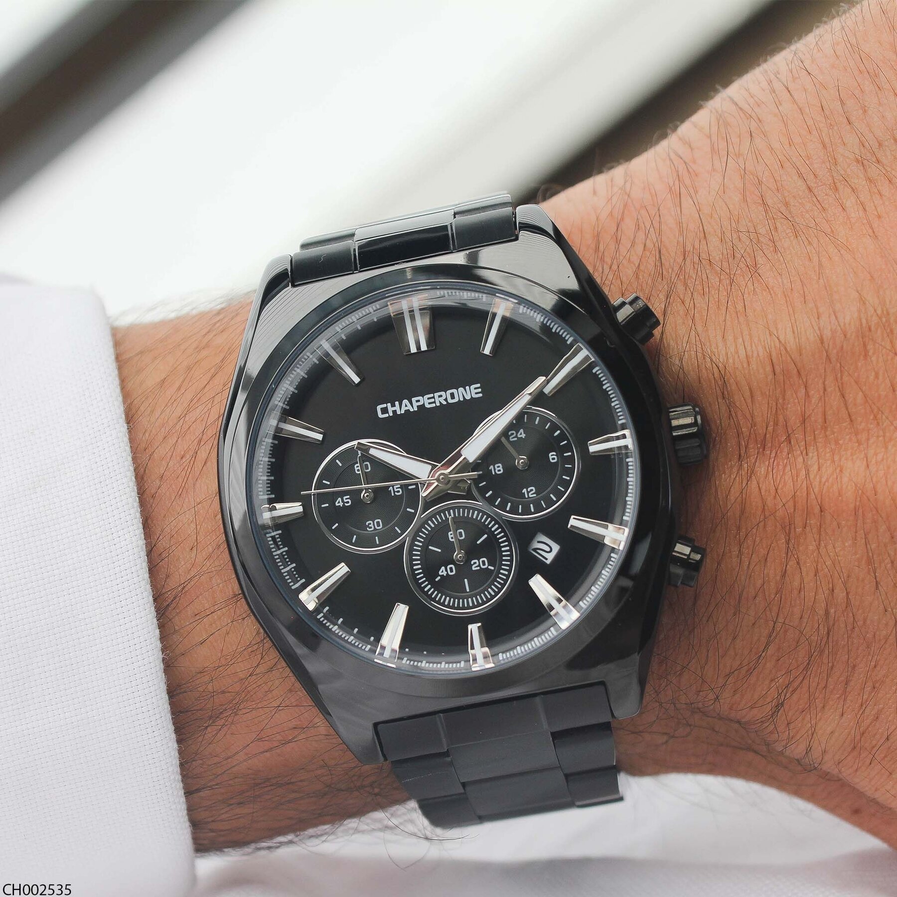 Chaperone CH002535 Steel Strap Men Watch