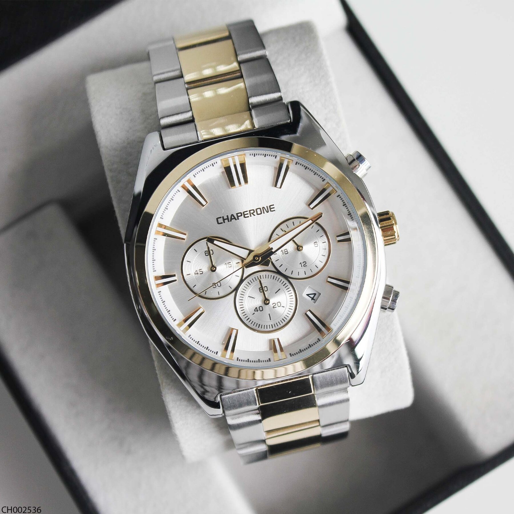 Chaperone CH002536 Steel Strap Men Watch