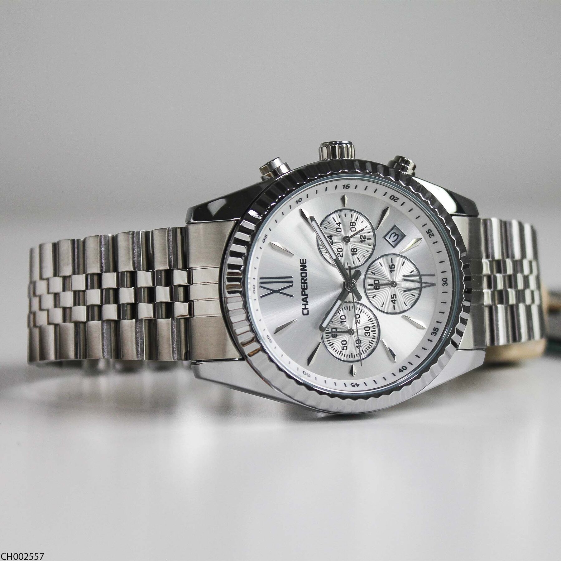 Chaperone CH002557 Steel Strap Men Watch