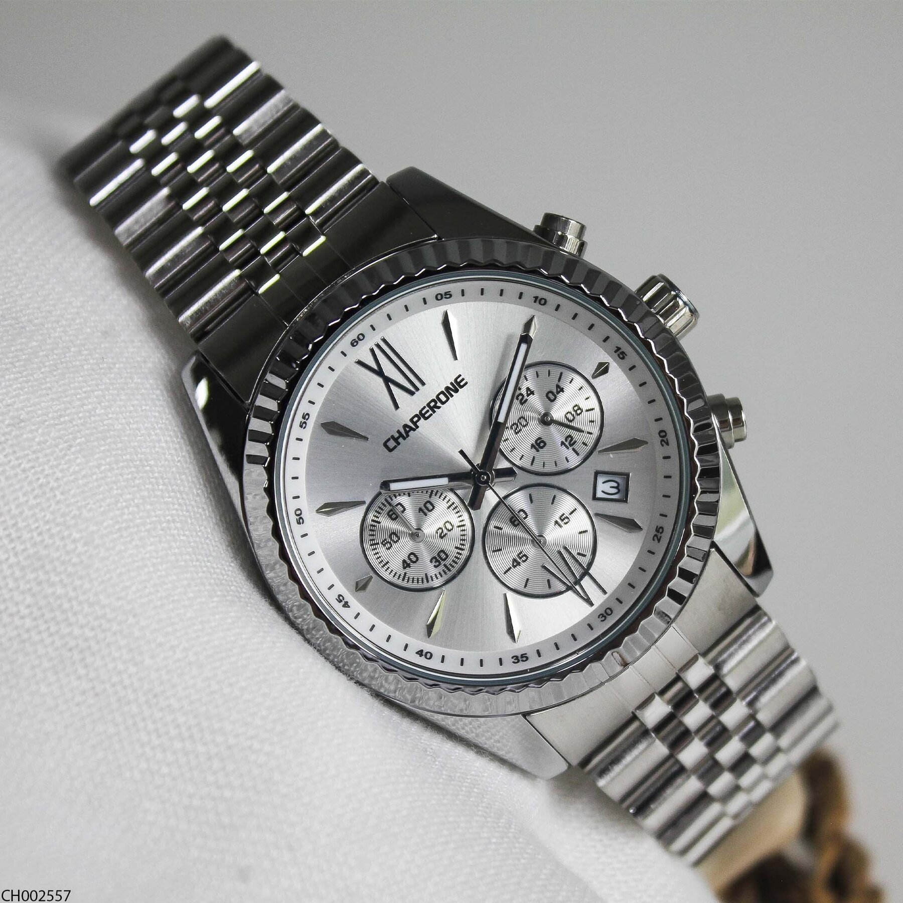 Chaperone CH002557 Steel Strap Men Watch