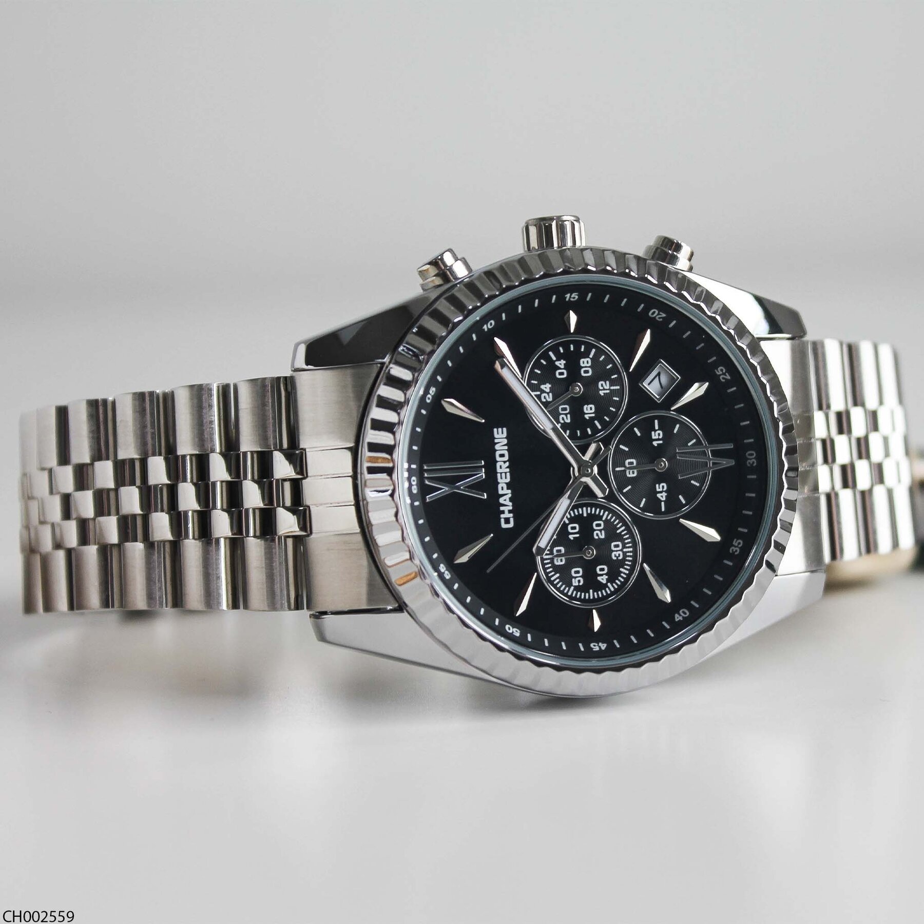 Chaperone CH002559 Steel Strap Men Watch