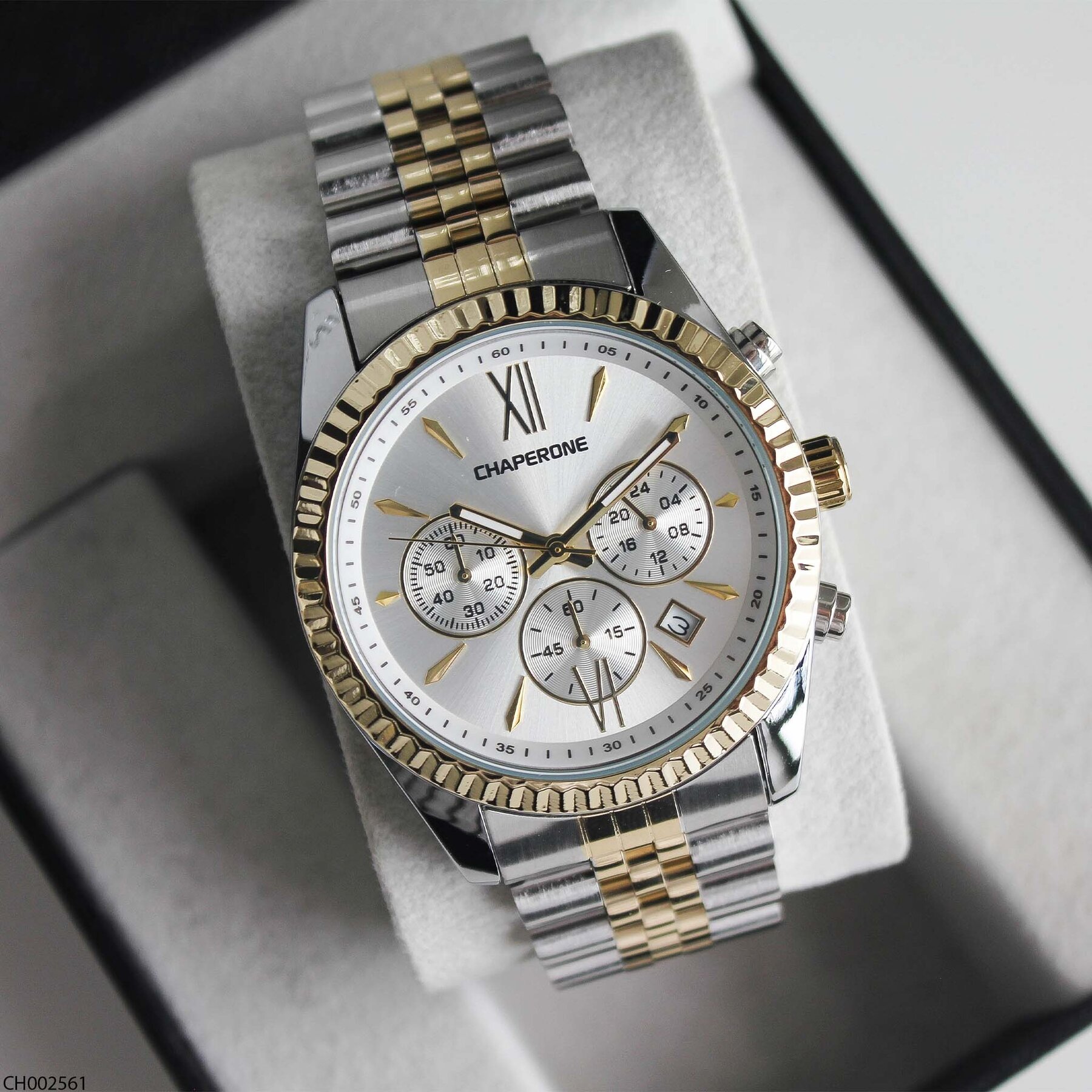 Chaperone CH002561 Steel Strap Men Watch