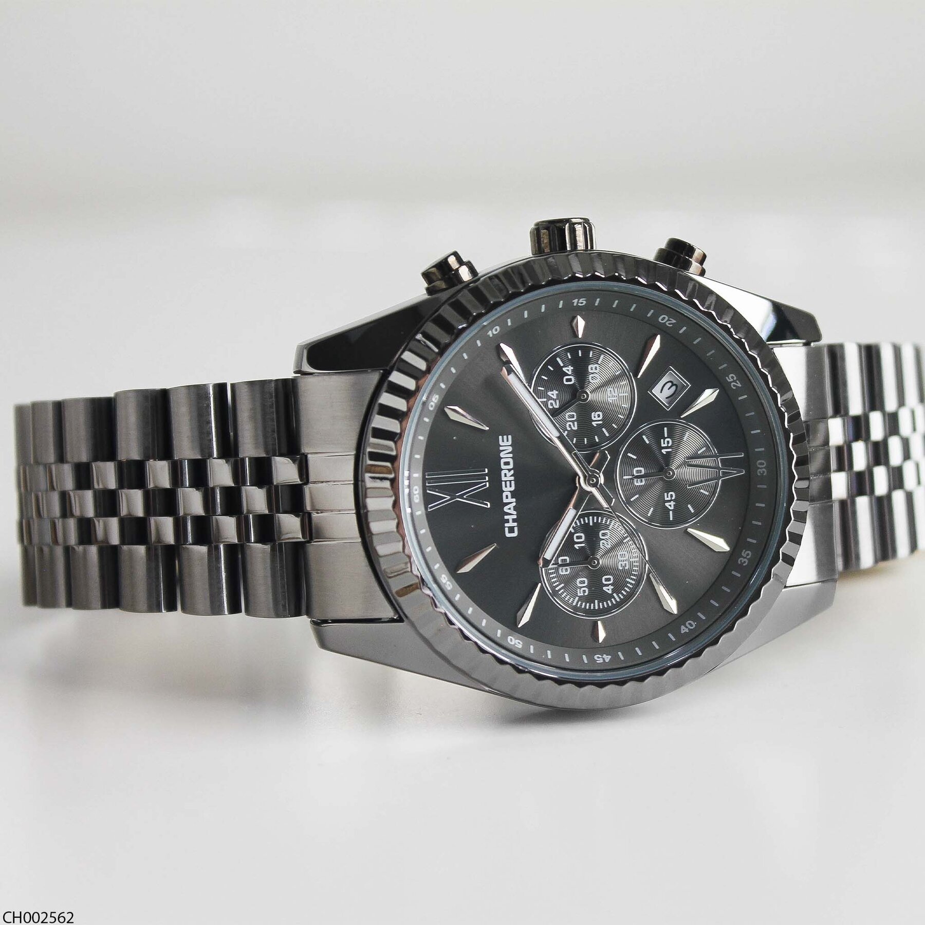 Chaperone CH002562 Çelik Kordonlu Erkek Kol Saati