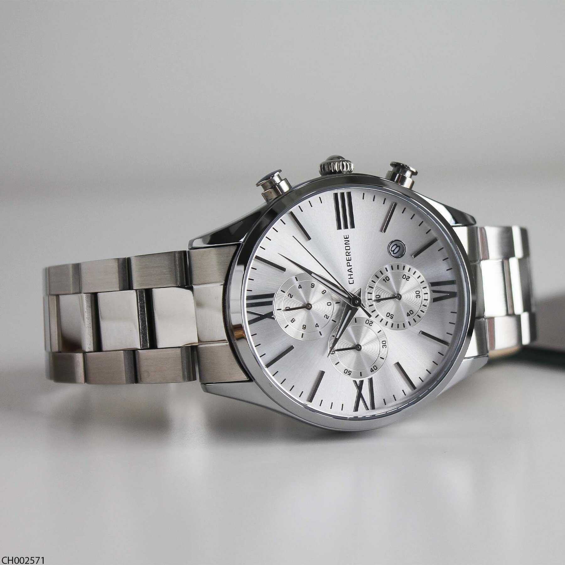 Chaperone CH002571 Steel Strap Men Watch