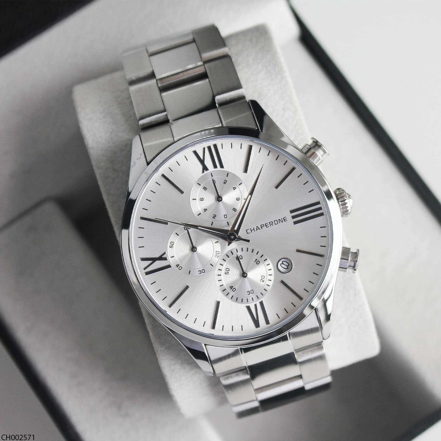 Chaperone CH002571 Steel Strap Men Watch