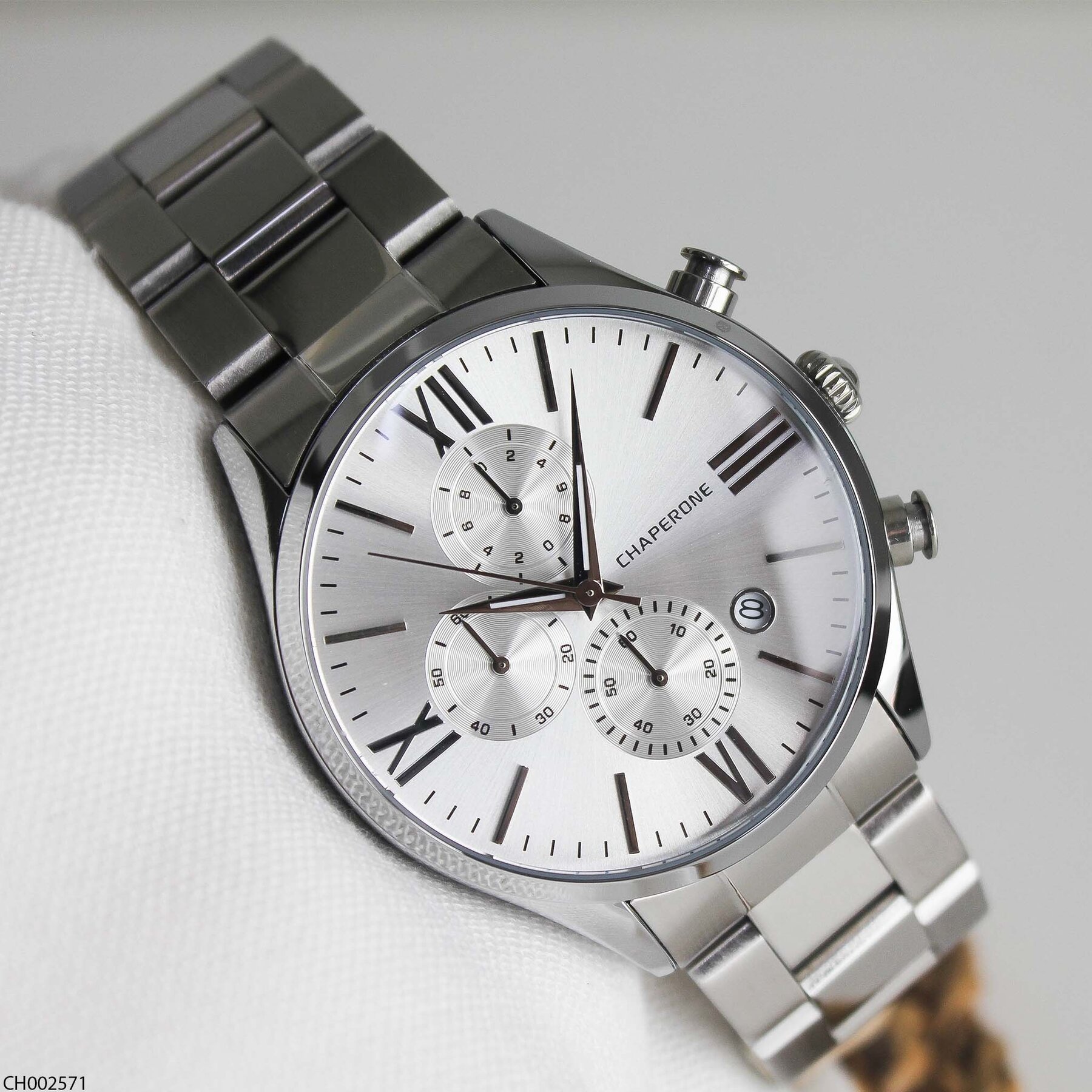 Chaperone CH002571 Steel Strap Men Watch