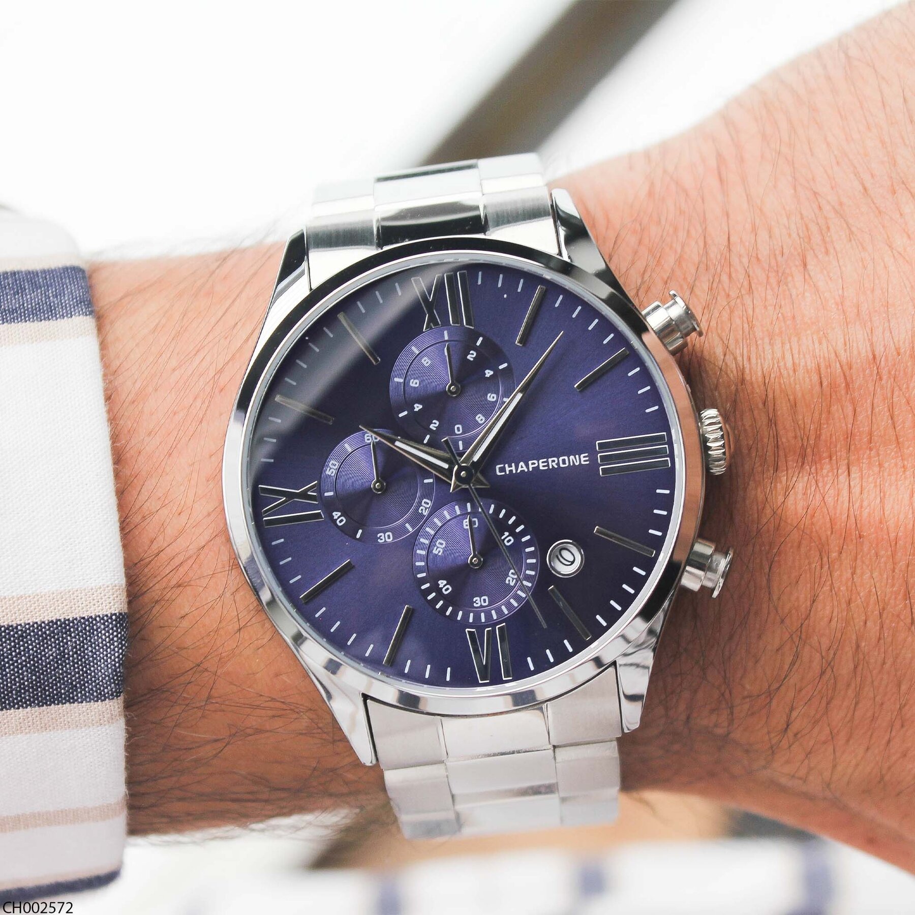 Chaperone CH002572 Steel Strap Men Watch