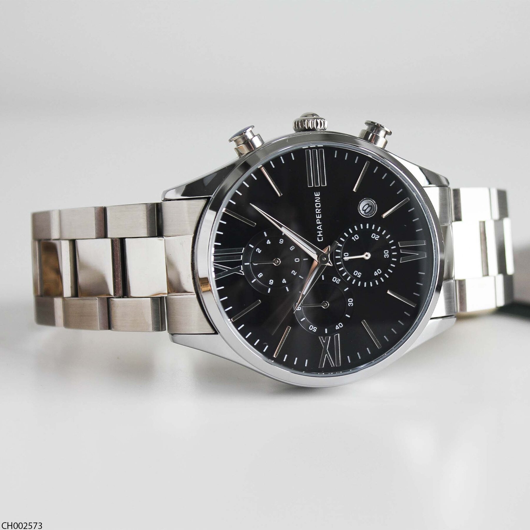 Chaperone CH002573 Steel Strap Men Watch