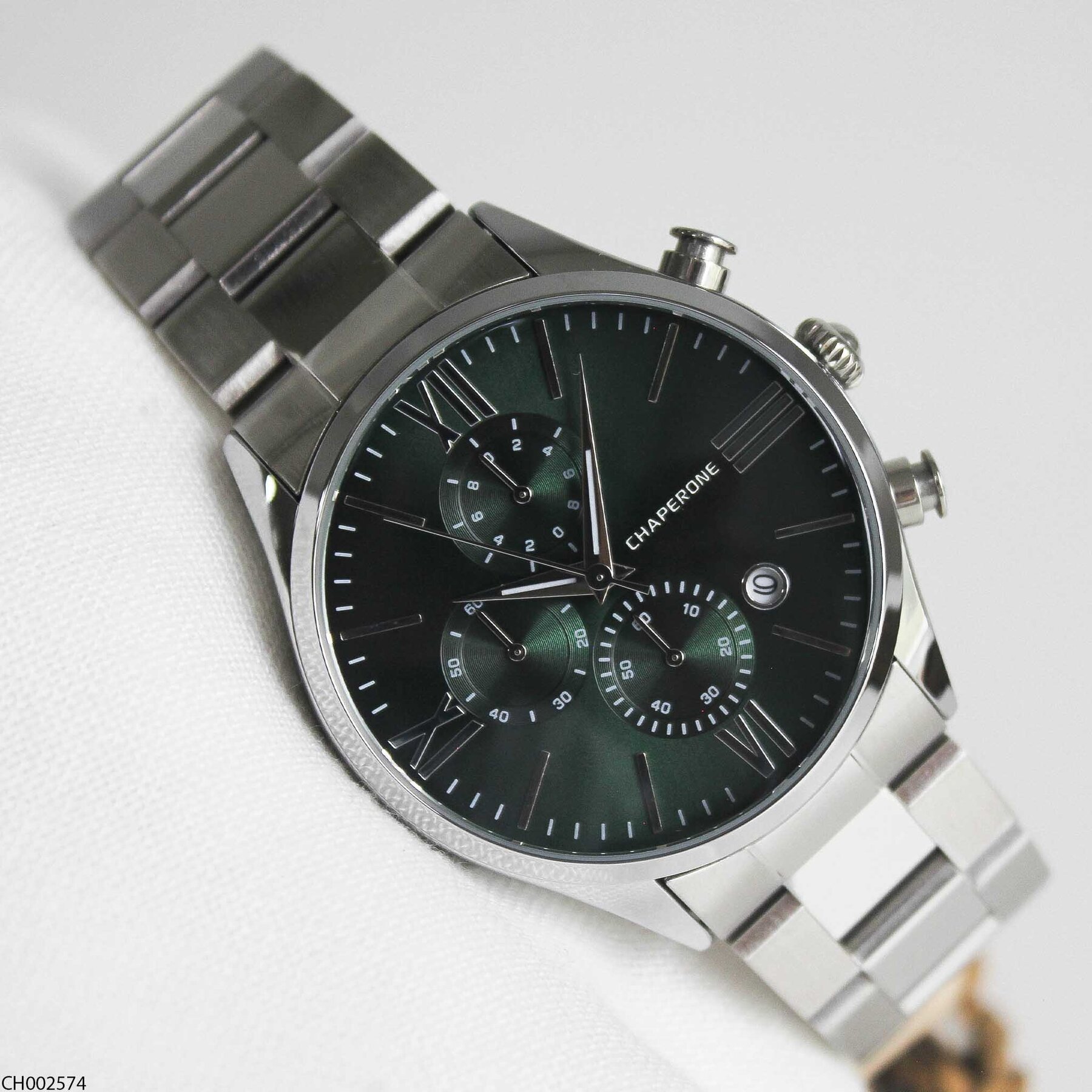 Chaperone CH002574 Çelik Kordonlu Erkek Kol Saati